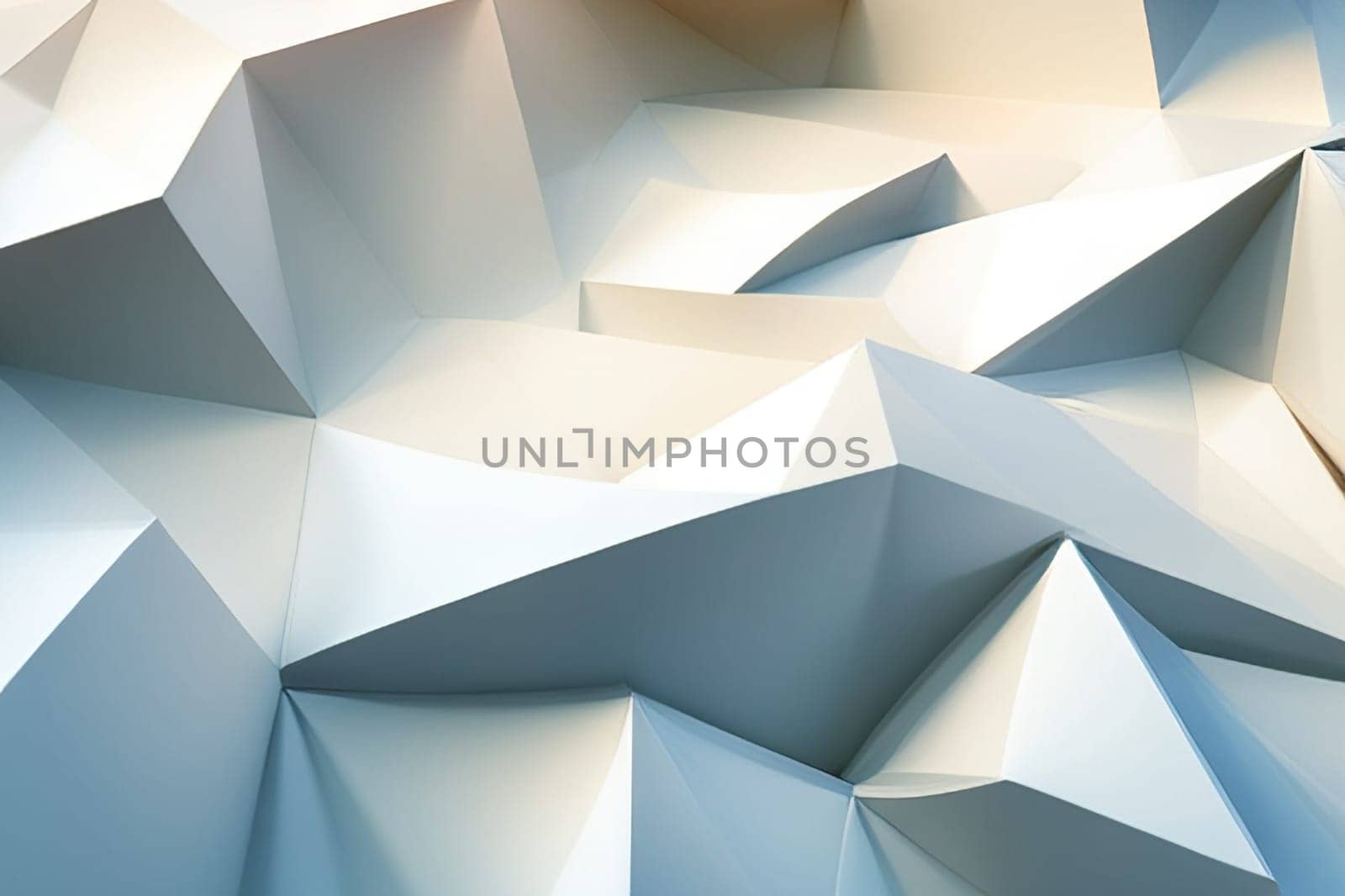 Abstract mosaic background White low poly background texture illustration