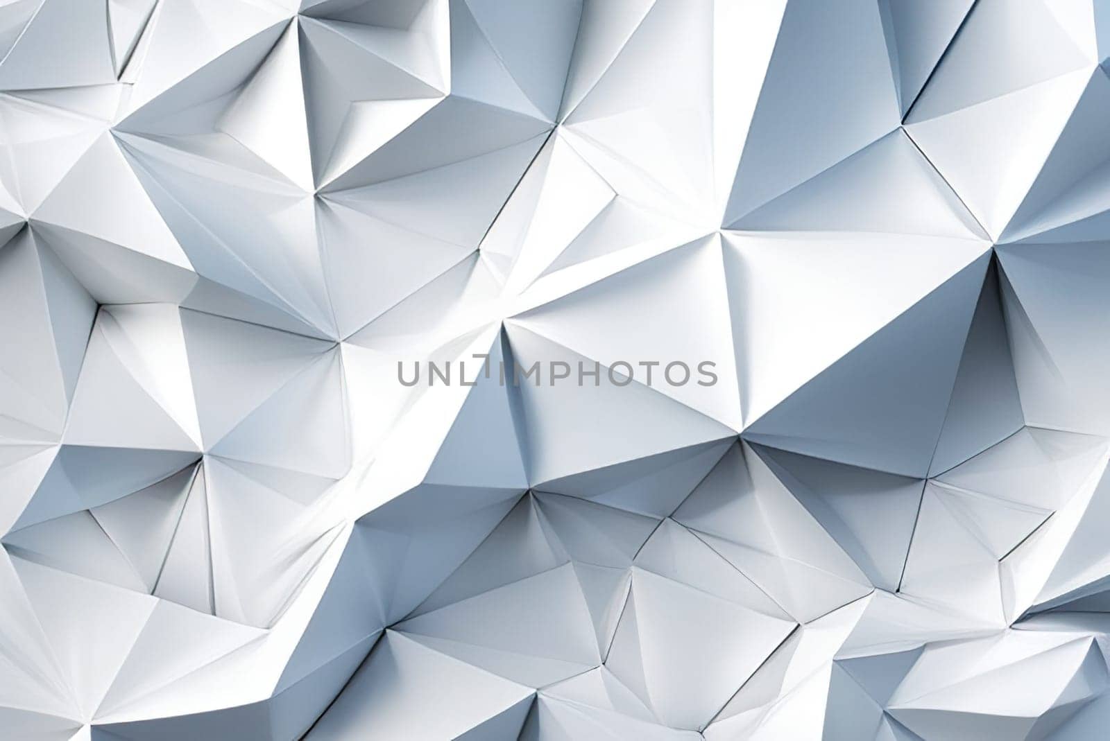 Abstract mosaic background White low poly background texture illustration