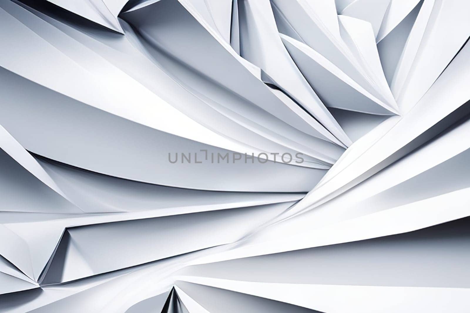 Abstract mosaic background White low poly background texture illustration. by EkaterinaPereslavtseva