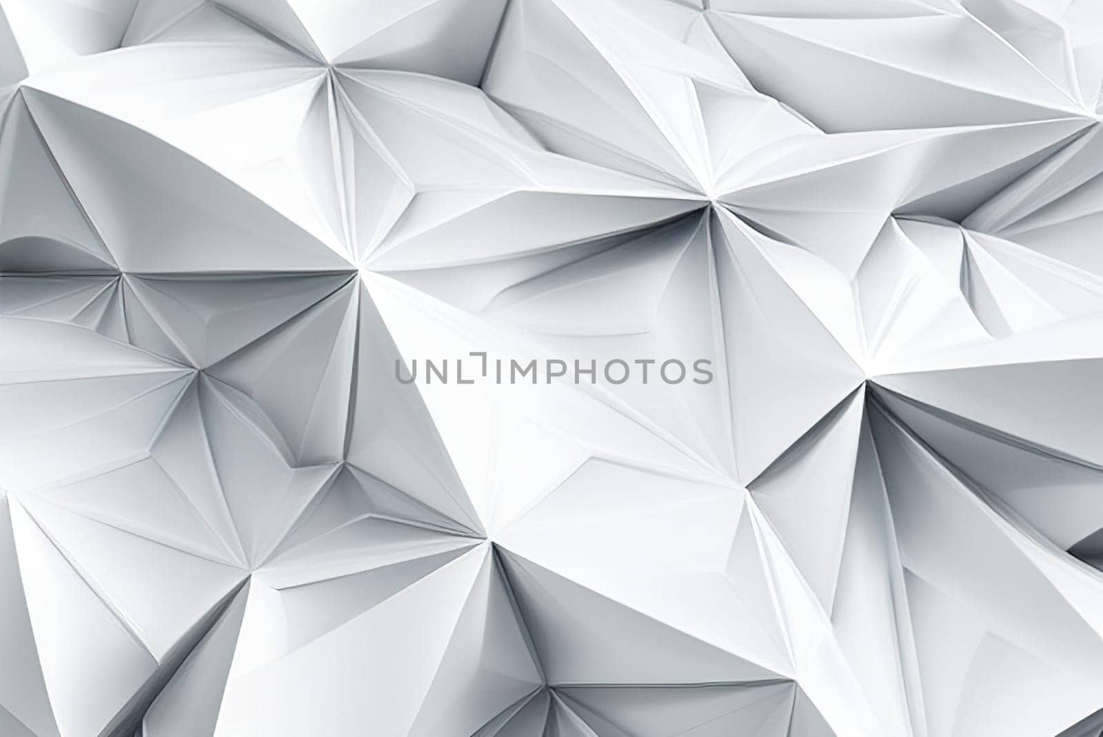 Abstract mosaic background White low poly background texture illustration