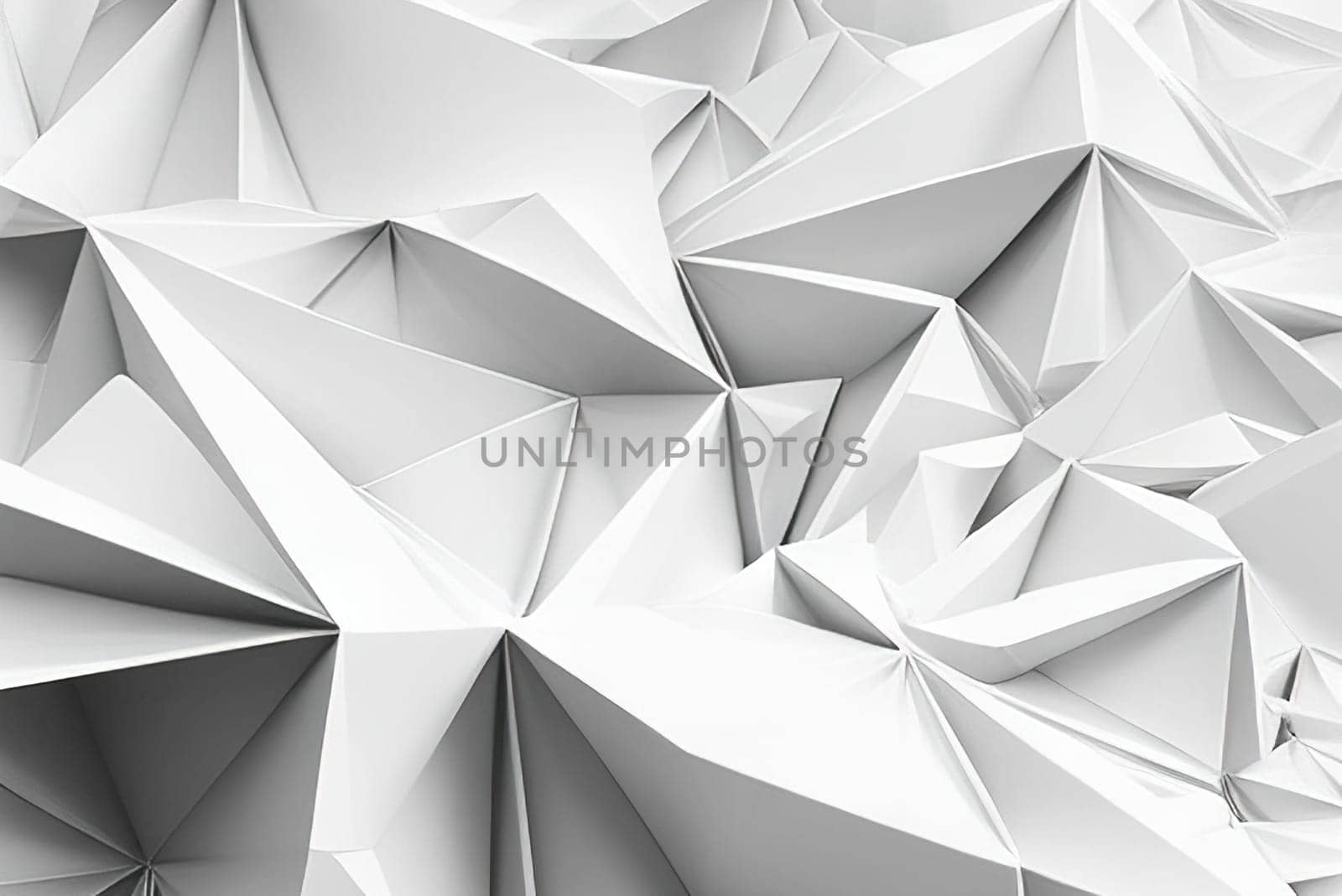 Polygon Abstract Polygonal Geometric Triangle Background Abstract 3d wire by EkaterinaPereslavtseva