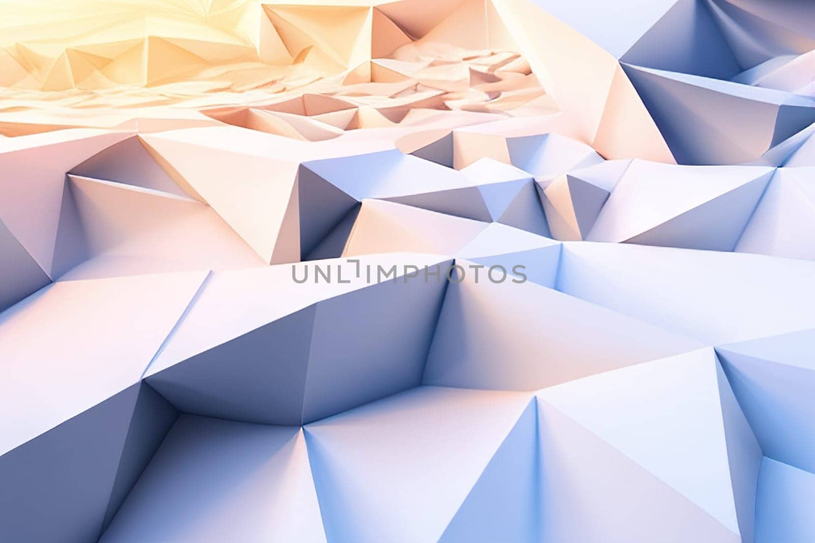 Abstract polygonal background of different color figures. Template for a text. by EkaterinaPereslavtseva