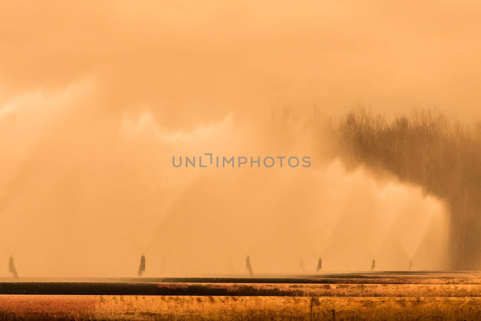 Old steel pipes of the water cooling pipeline system of the combined heat and power industrial plant by AYDO8