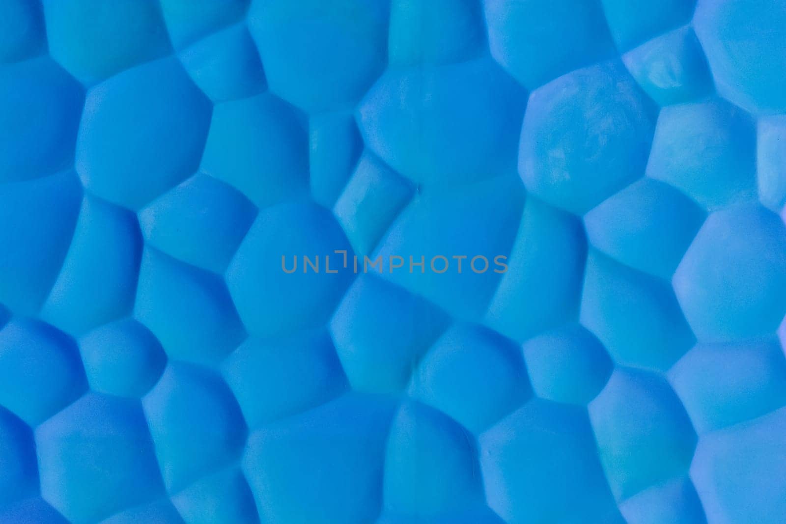 Blue Abstract Design Pattern Template Modern Interior Wall Seamless Texture Background Sample Decoration.