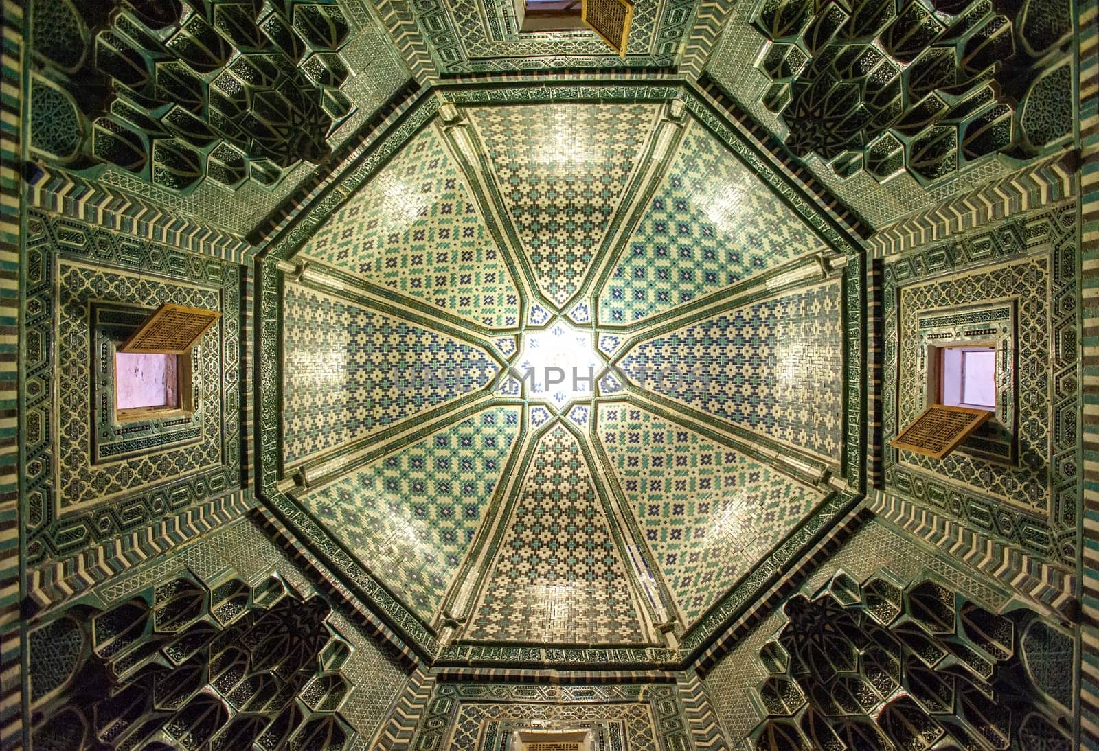 An interior of Shahi Zinda Mausoleum