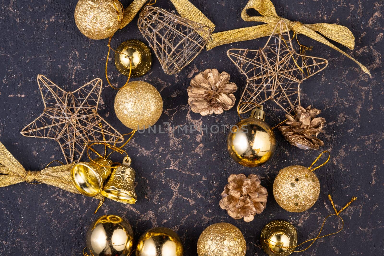 A beautiful Christmas background with beautiful ornaments by A_Karim