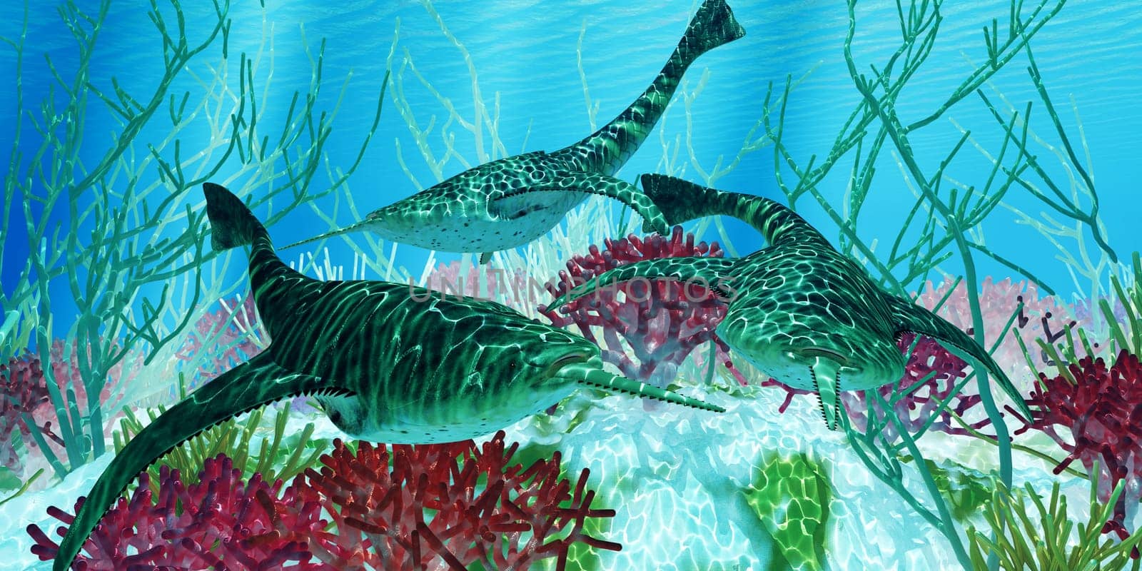Doryaspis Fish in Devonian Seas by Catmando