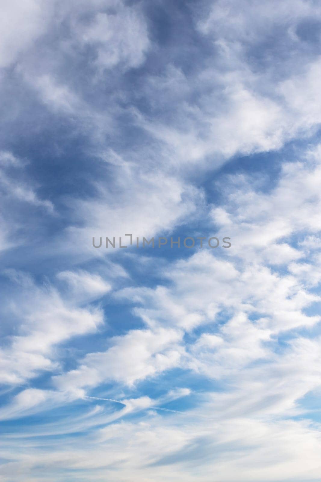 Blue sky background by germanopoli