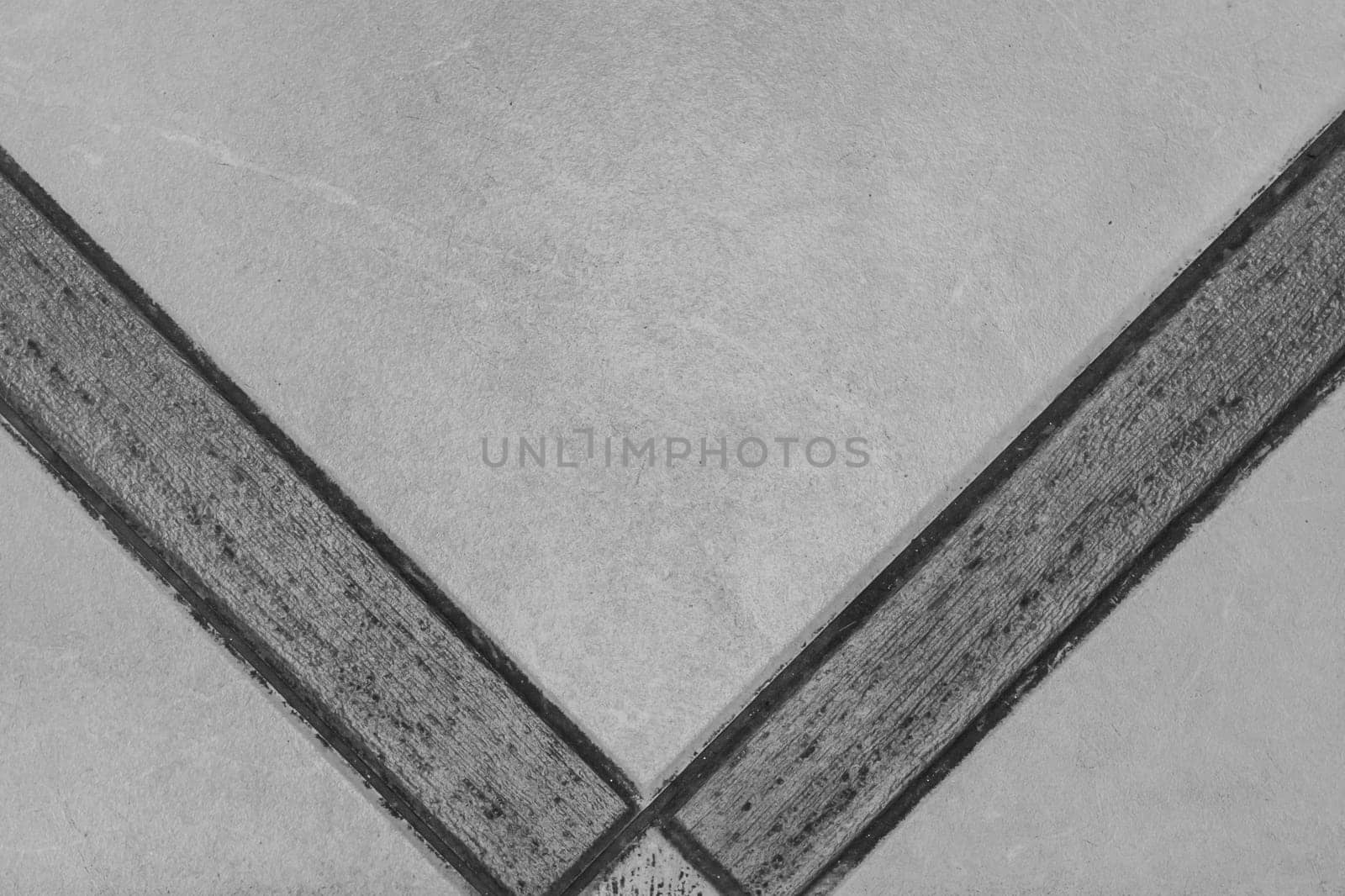 Abstract geometric floor exterior pattern with tile grey texture design modern interior gray background by AYDO8