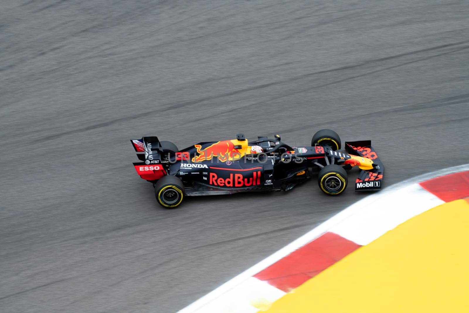 SOCHI, RUSSIA - 29 September 2019: Race Start at Formula 1 Grand Prix of Russia 2019. High quality photo