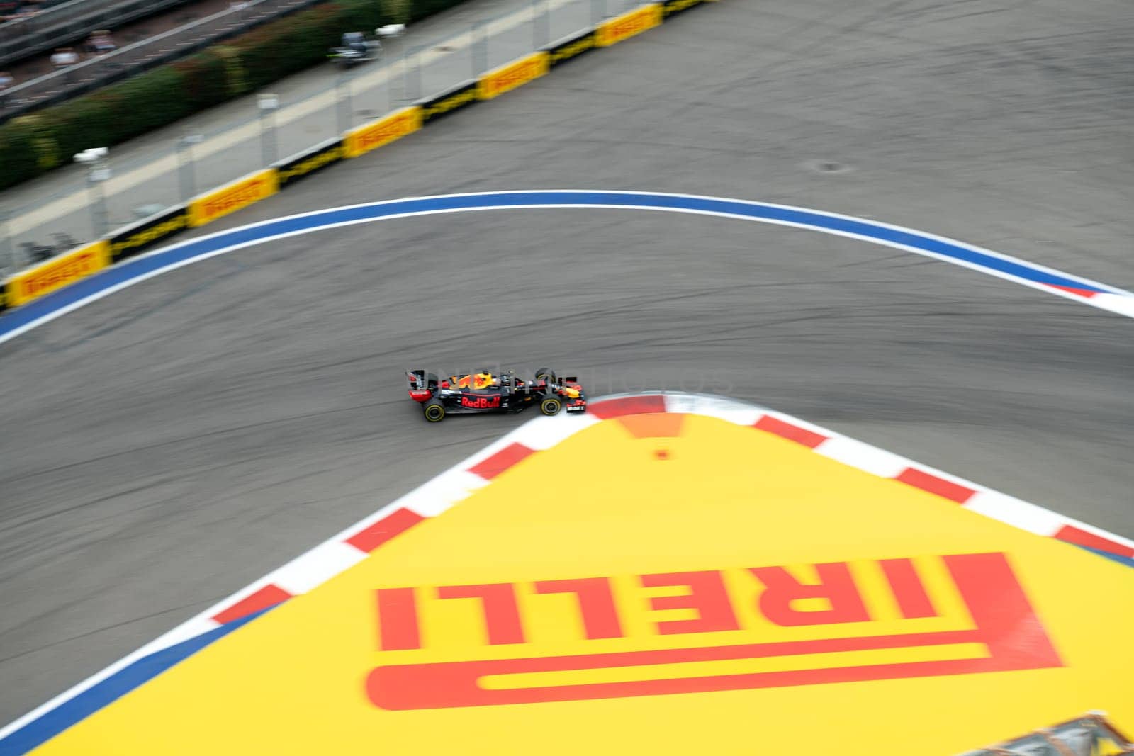 SOCHI, RUSSIA - 29 September 2019: Race Start at Formula 1 Grand Prix of Russia 2019. High quality photo