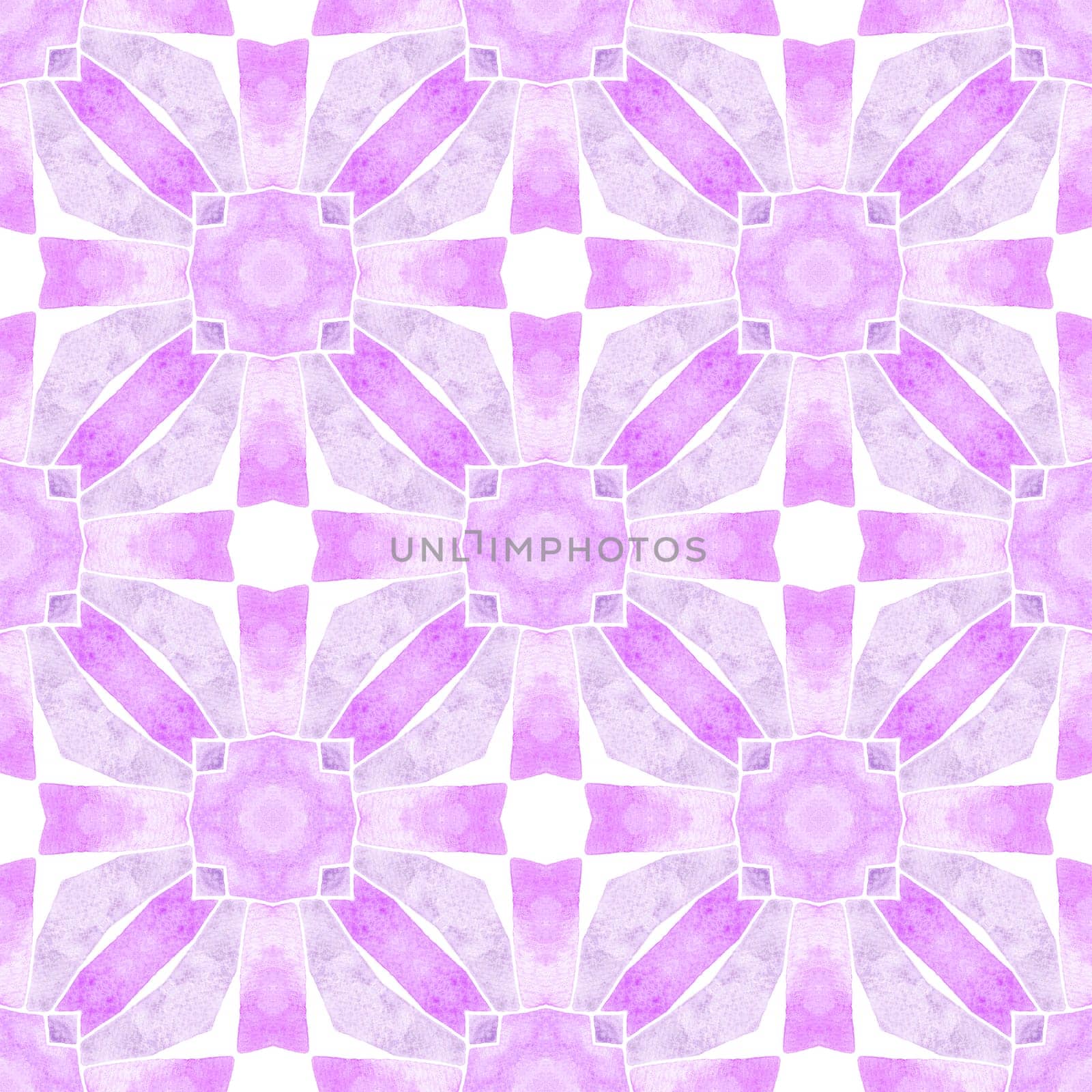 Tropical seamless pattern. Purple comely boho by beginagain