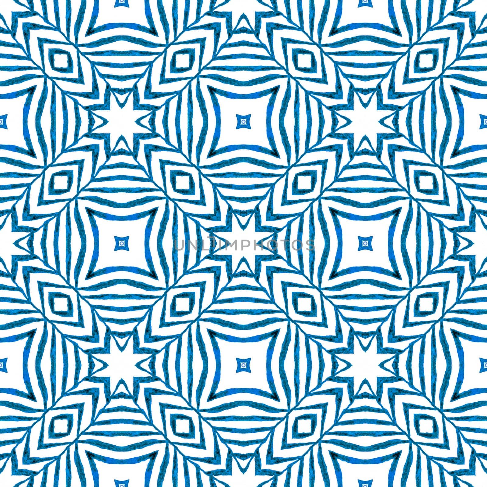 Textile ready superb print, swimwear fabric, wallpaper, wrapping. Blue delightful boho chic summer design. Hand drawn tropical seamless border. Tropical seamless pattern.