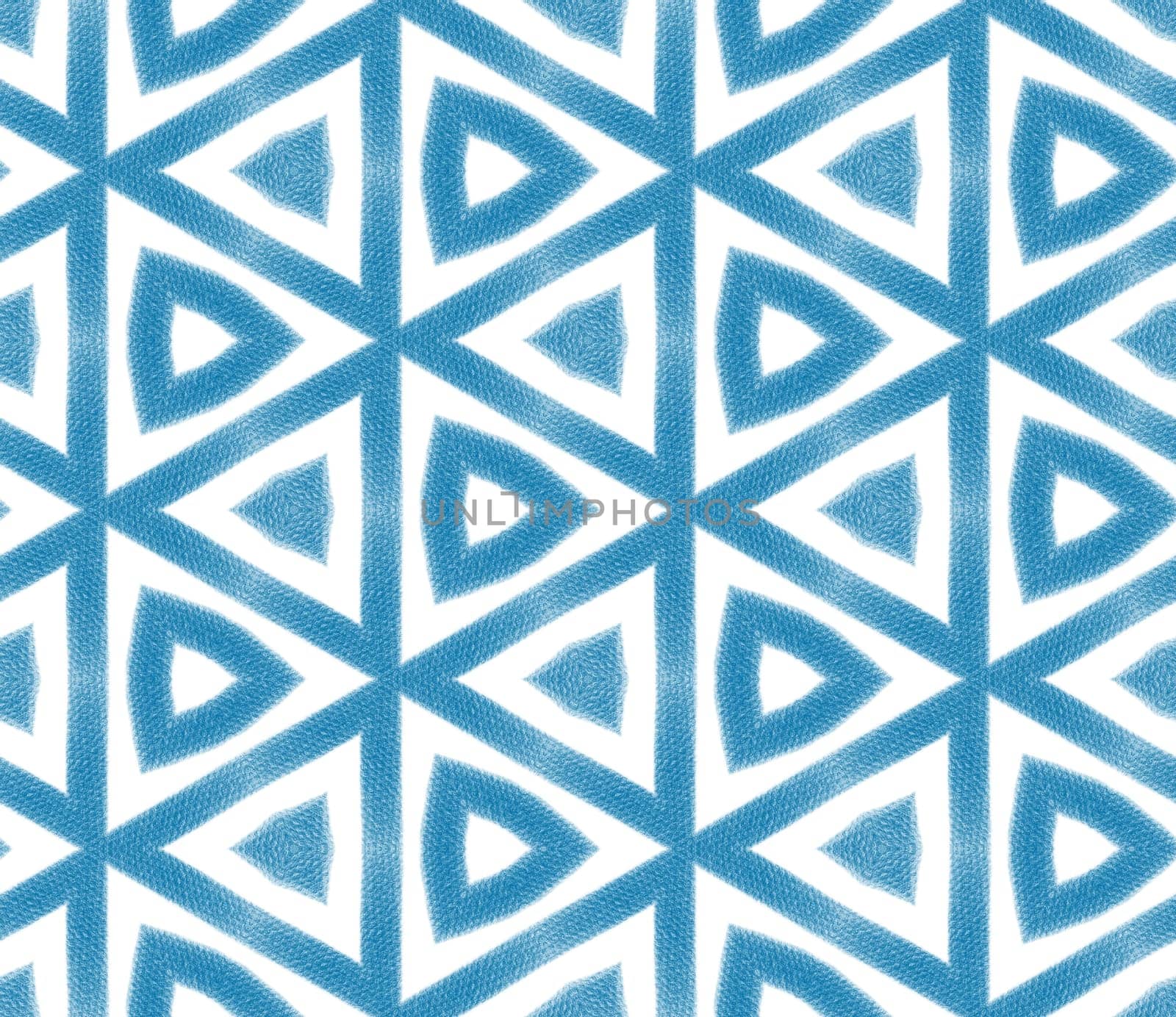 Textured stripes pattern. Blue symmetrical by beginagain