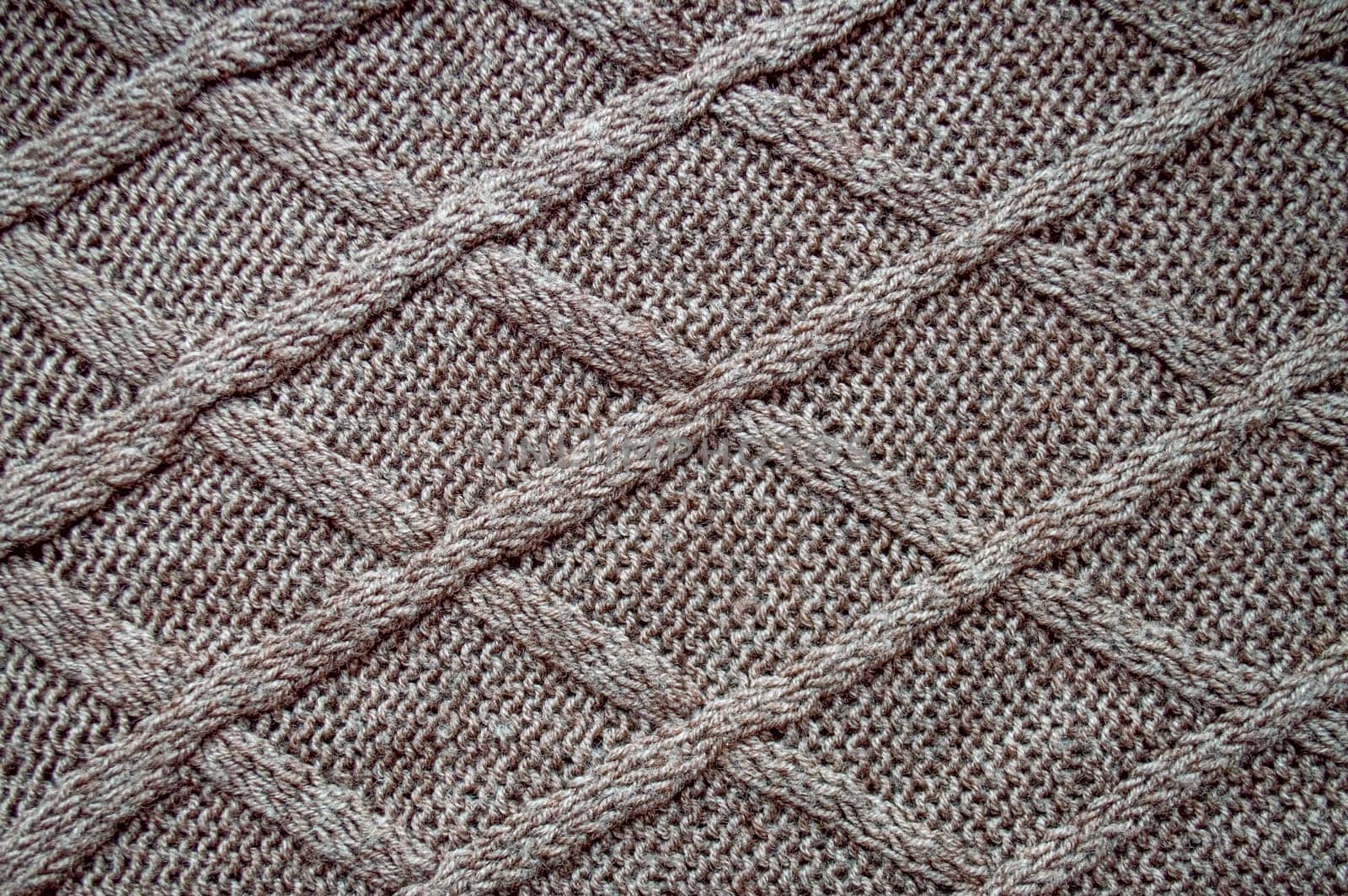 Knitting Texture. Vintage Woven Textile. Knitwear Xmas Background. Soft Knitted Texture. Closeup Thread. Nordic Winter Plaid. Woolen Scarf Embroidery. Cotton Knitted Texture.