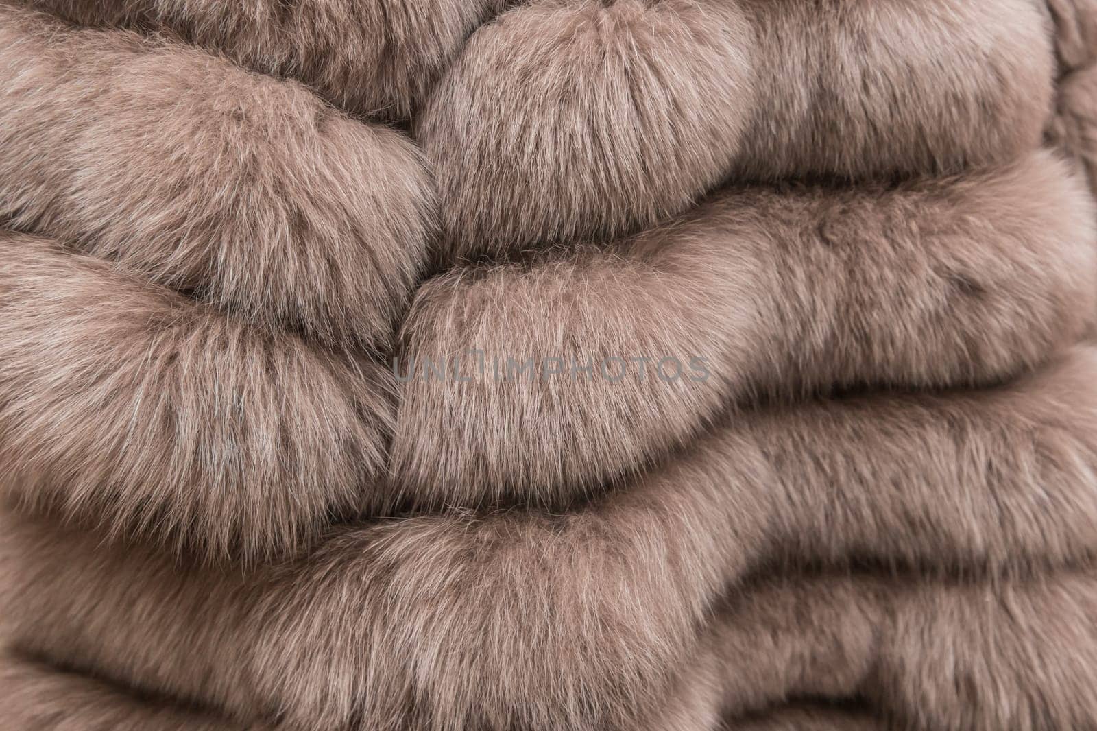 Women's Brown Natural Half Coat Material Fur Wool Texture Background by AYDO8