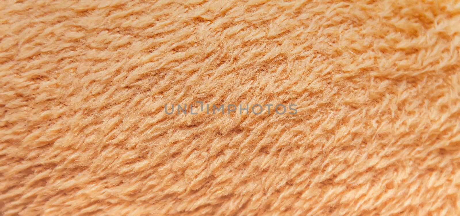 Fluffy light fabric soft texture close up. by nightlyviolet