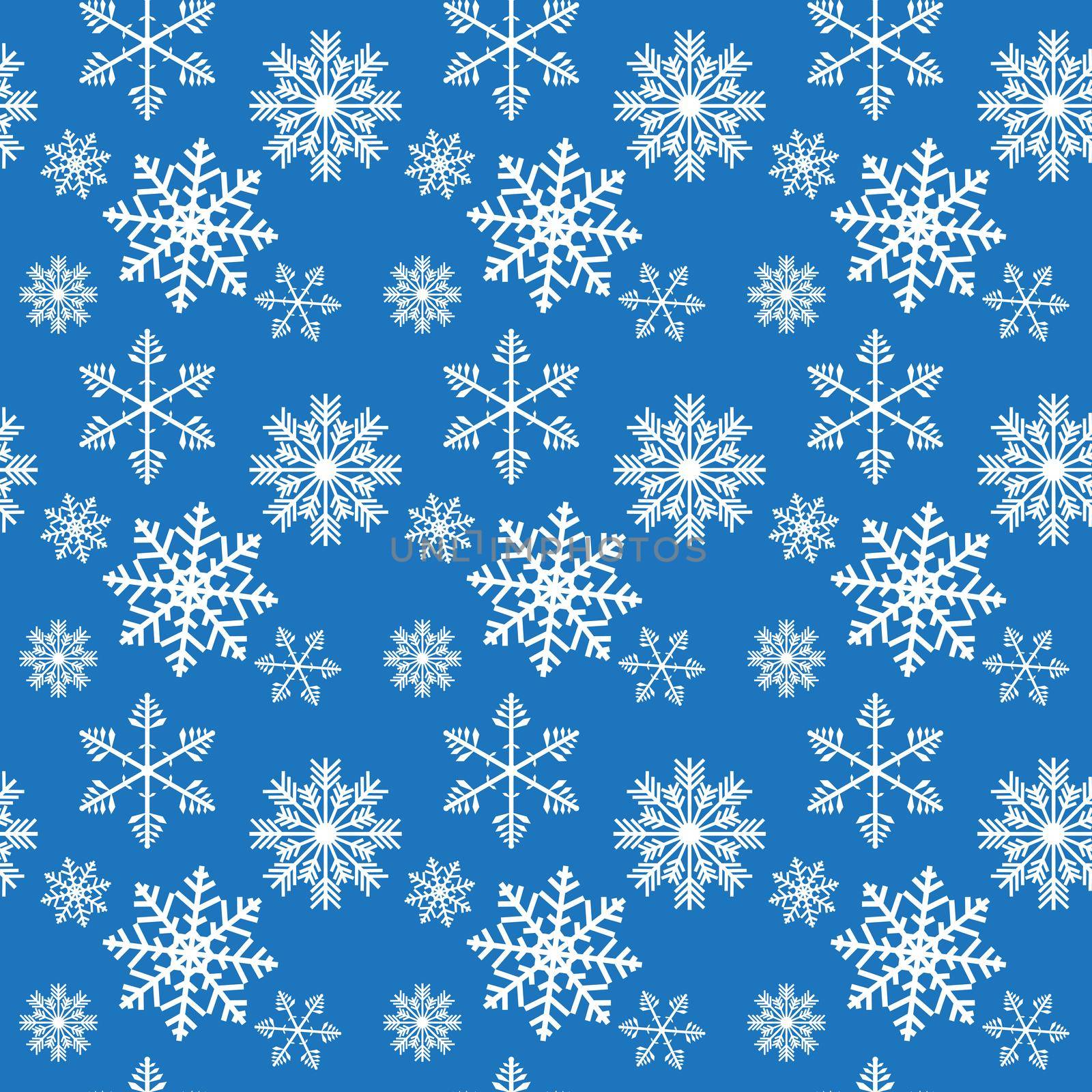 Abstract Beauty Christmas and New Year Background with Snow and Snowflakes. Vector Illustration by yganko