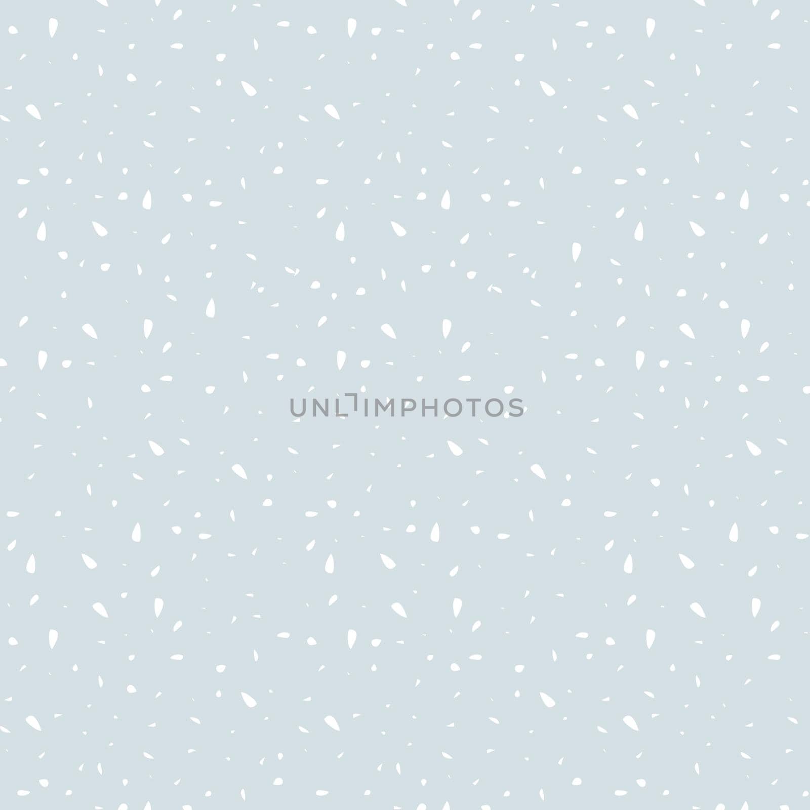 Colorful naturalistic winter background with falling snow on drifts. Vector Illustration. EPS10