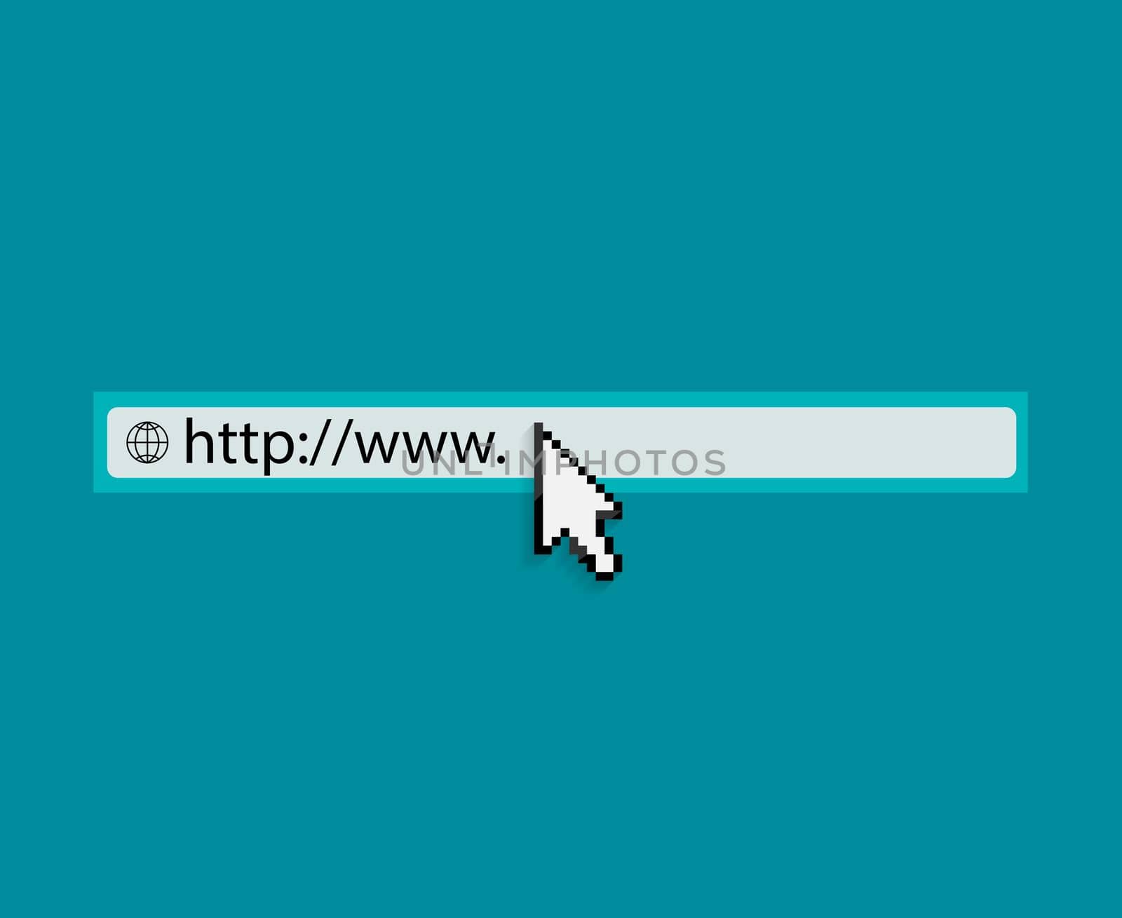 Web browser. Vector Illustration. EPS10
