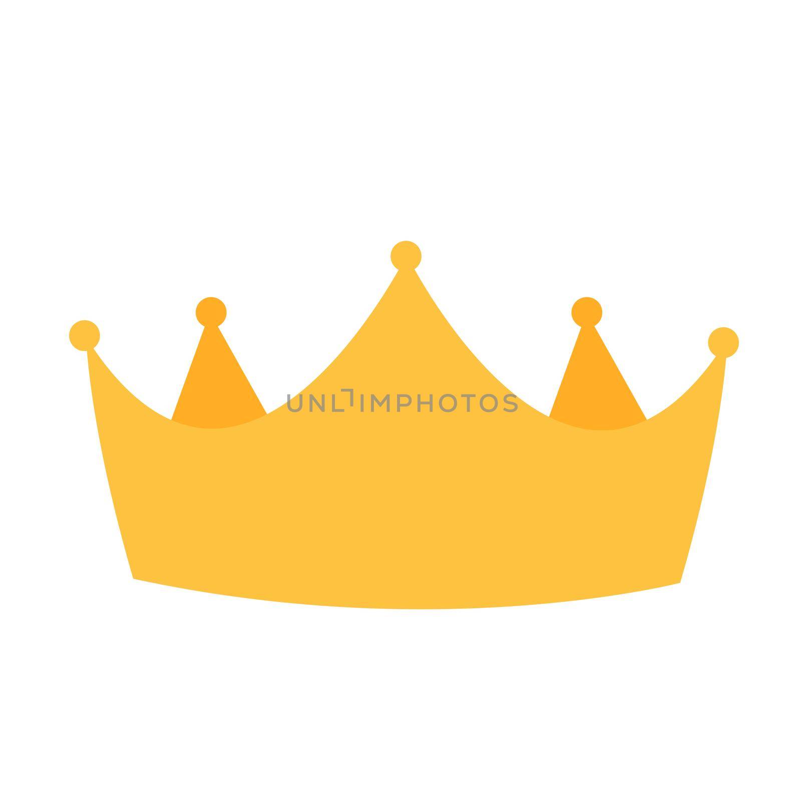 Princess Crown Icon. Vector Illustration. by yganko