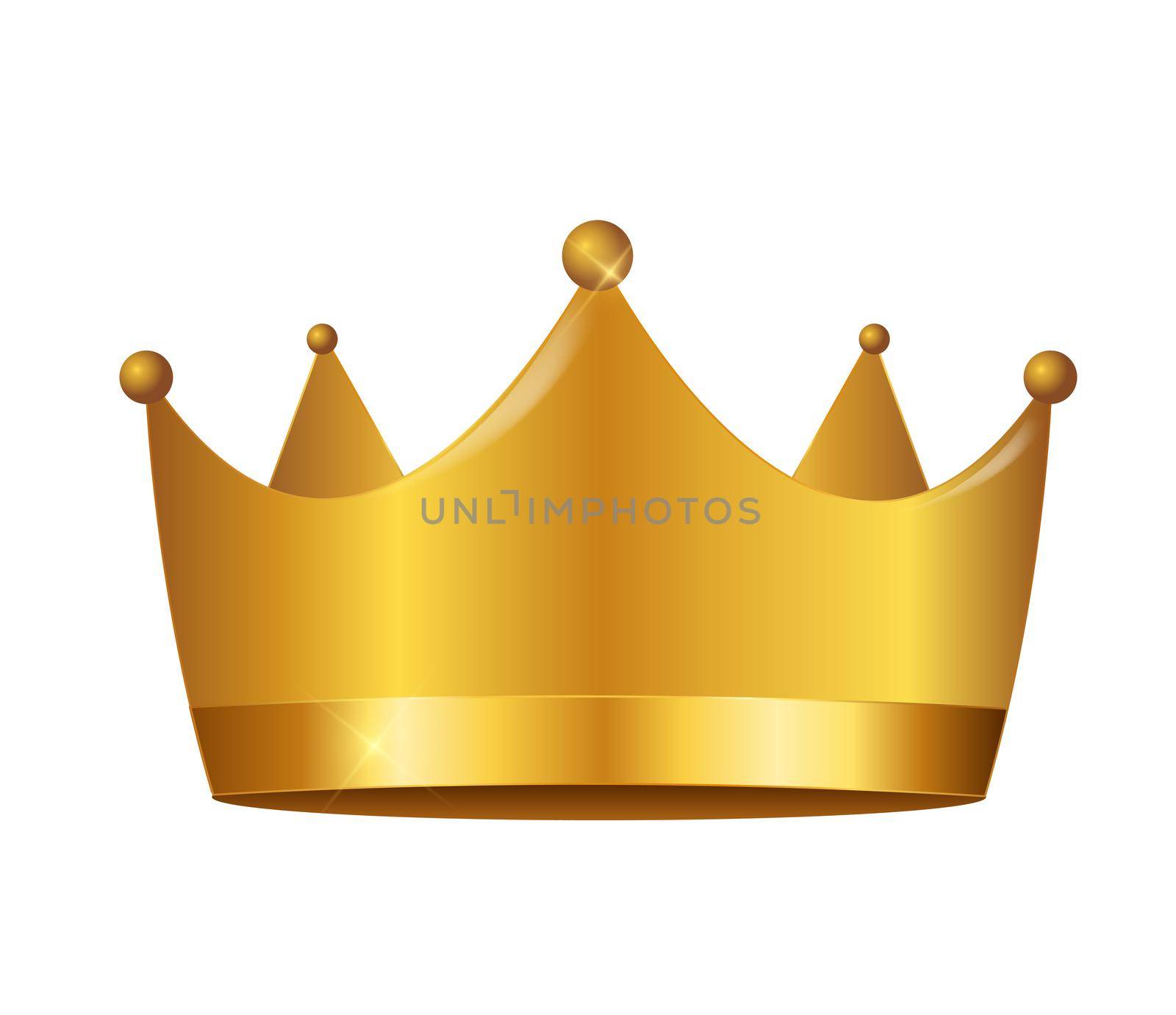 Princess Crown Icon. Vector Illustration. EPS10