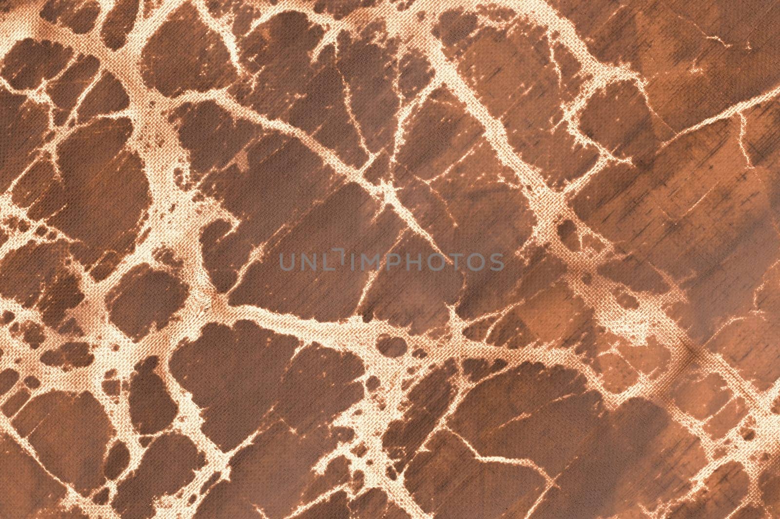 Old cracked surface brown crack concrete broken wall cement damaged dirty retro background pattern.