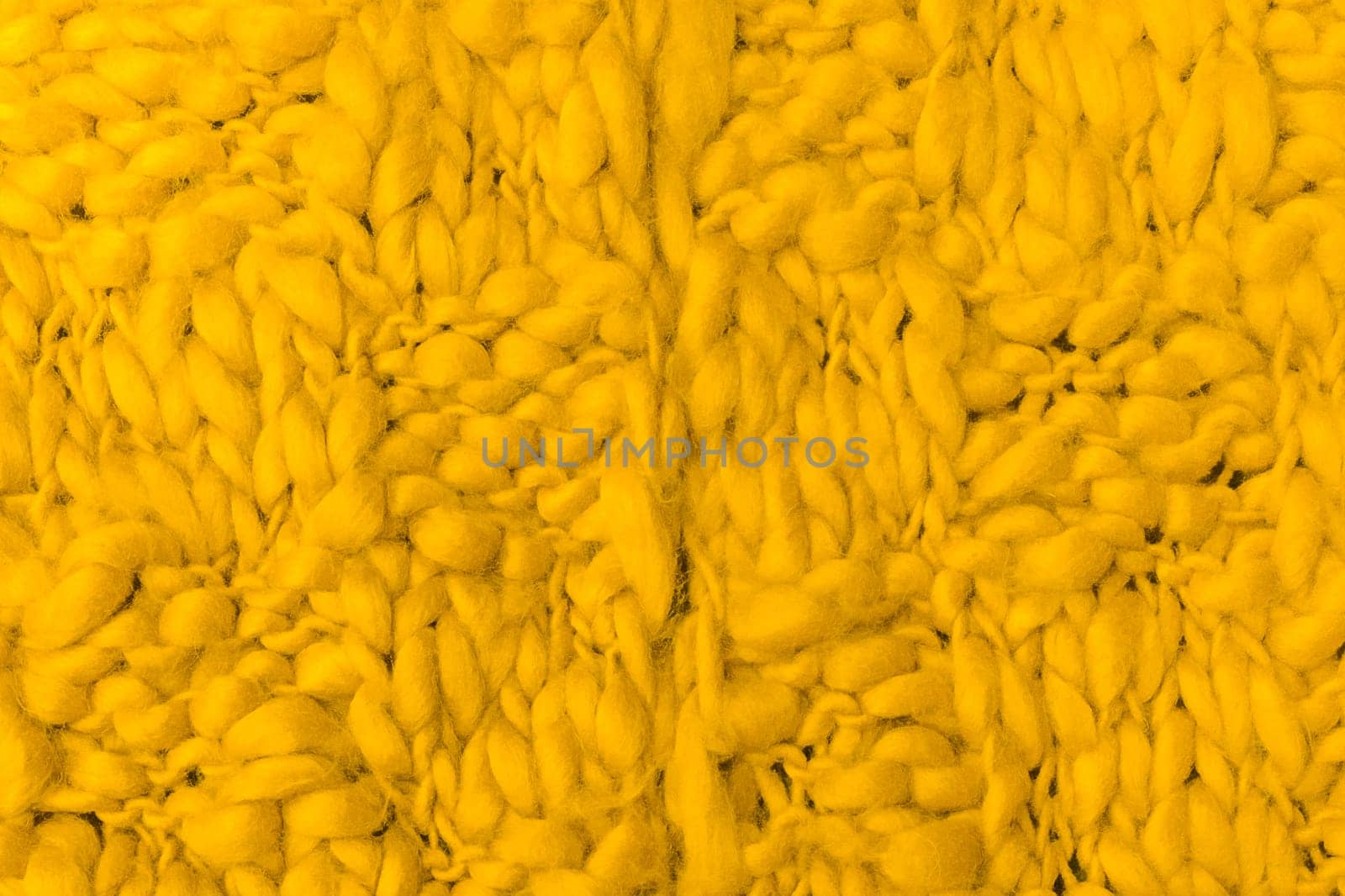 Fabric thread braid texture yellow bright knit pattern fiber material background textile woven.