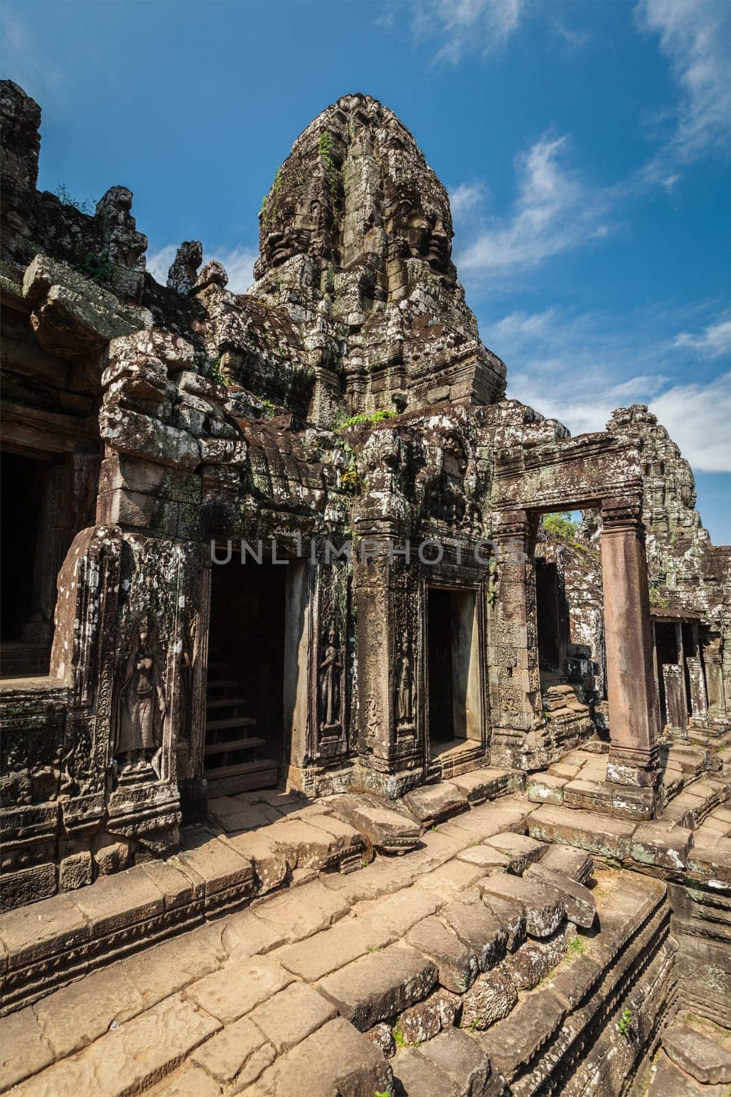 Bayon temple, Angkor Thom, Cambodia by dimol