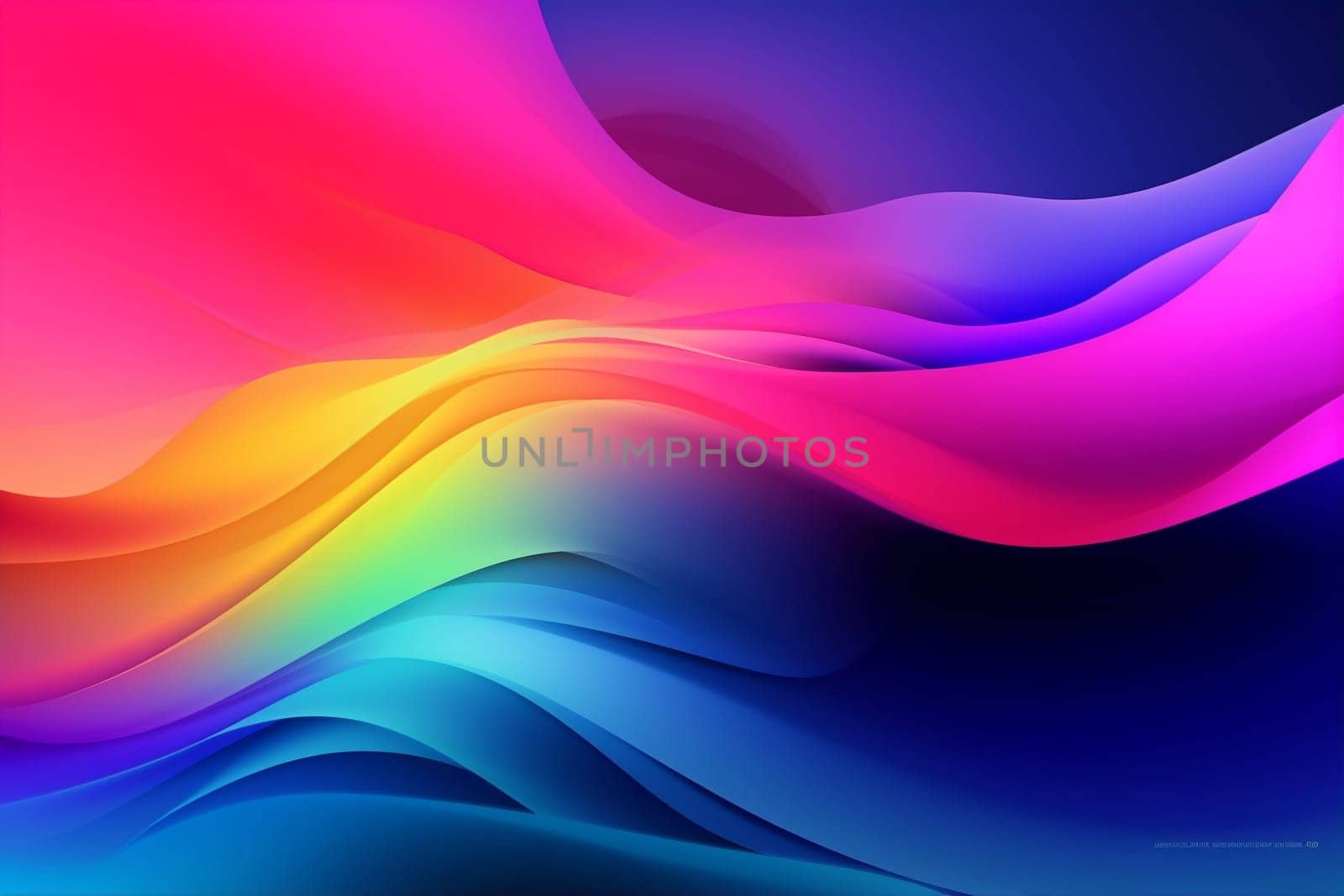 background flow modern shape liquid element bright design gradient cyberspace vibrant wallpaper banner illustration colorful light futuristic abstract flowing creative. Generative AI.