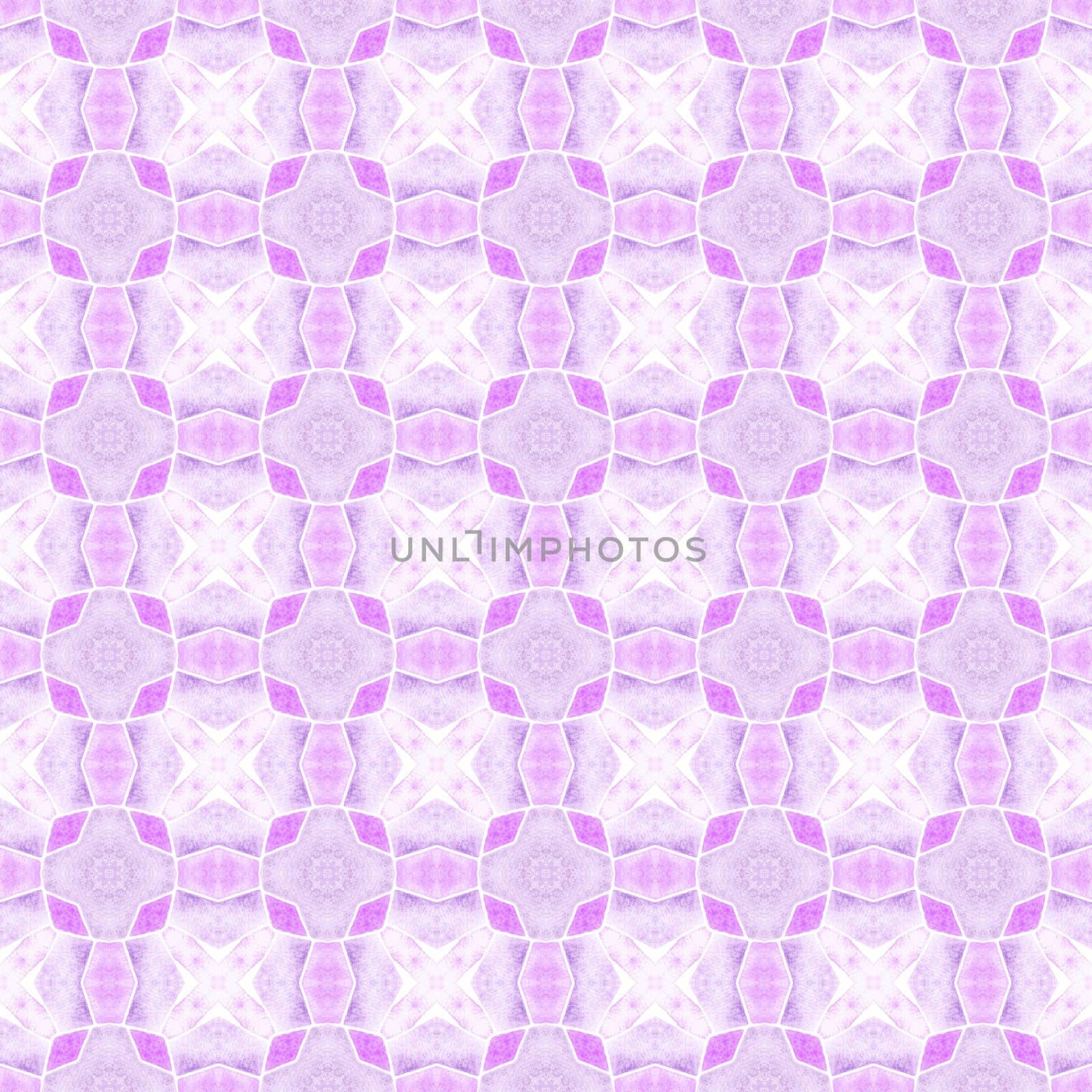 Oriental arabesque hand drawn border. Purple likable boho chic summer design. Textile ready admirable print, swimwear fabric, wallpaper, wrapping. Arabesque hand drawn design.