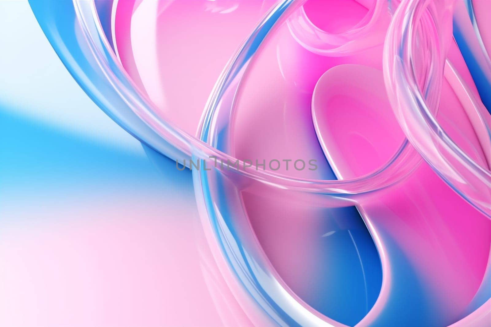 background banner geometric flow illustration shape abstract element wave line futuristic curve colorful backdrop red liquid purple light flowing. Generative AI.