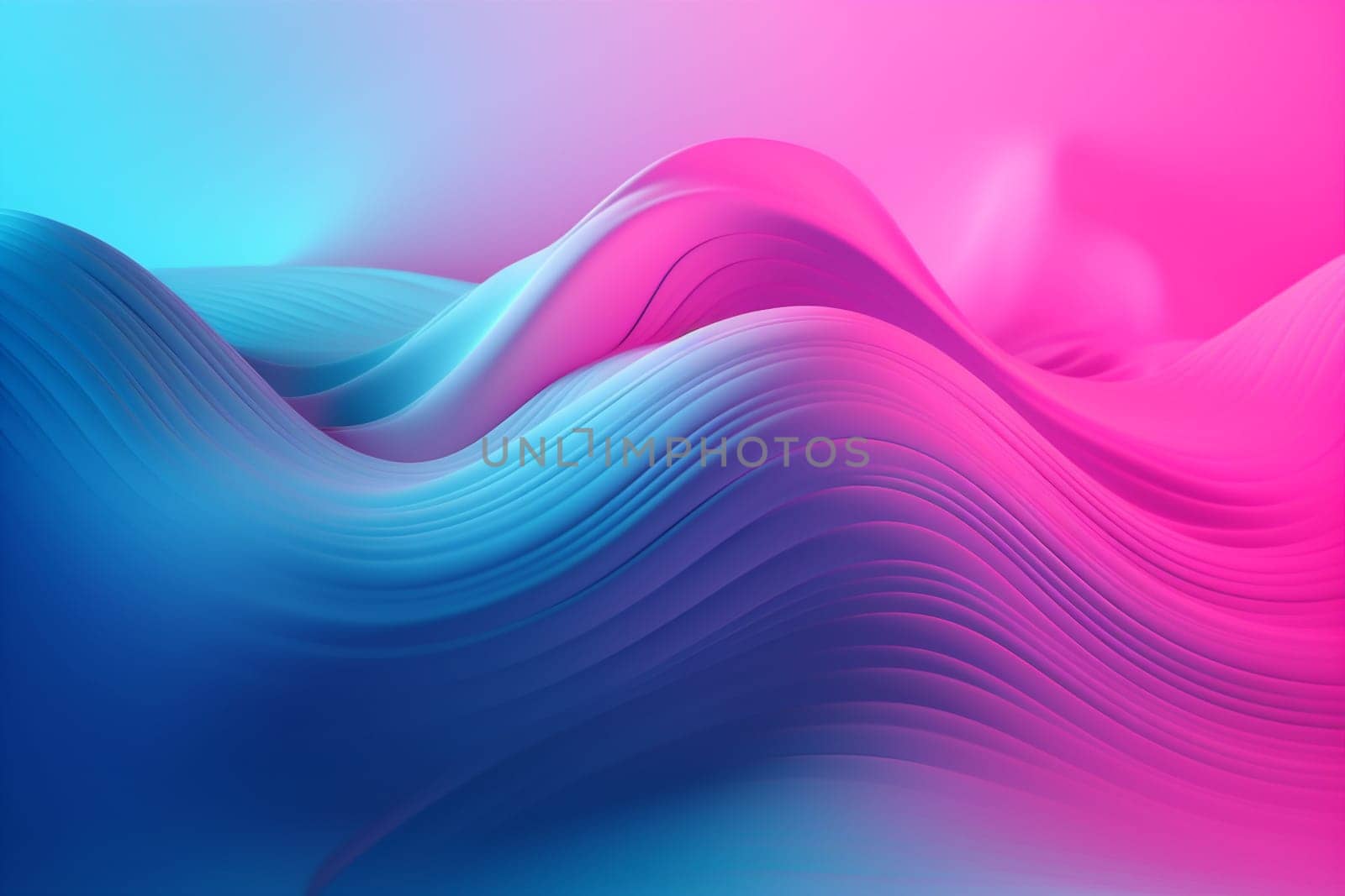 background vibrant generative ai illustration flow banner dynamic element shape bright colorful wave liquid creative modern. Generative AI.