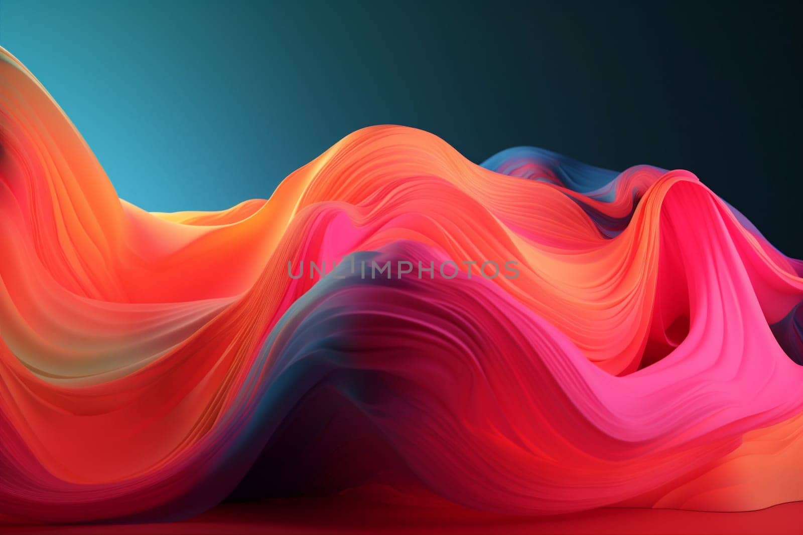background colorful color wallpaper line modern graphic cyberspace curve abstract shape pink pattern. Generative AI.