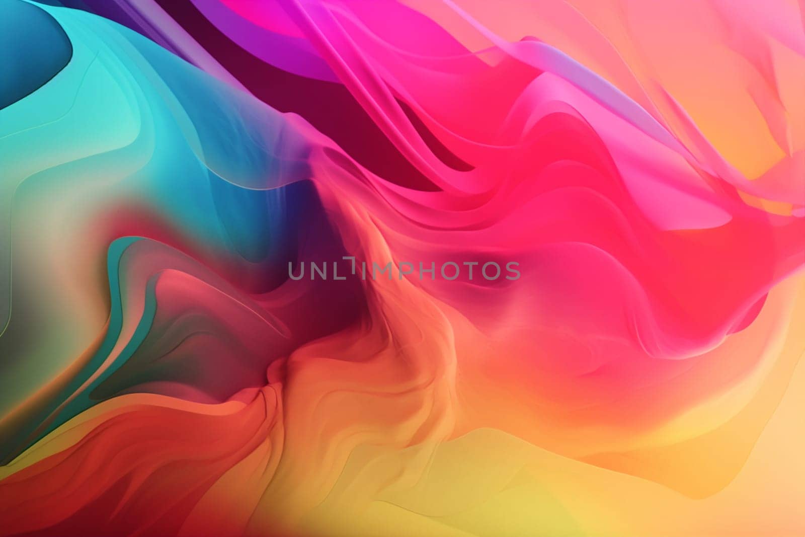 background modern blank colorful flowing design colours wave abstract light generative ai shape purple. Generative AI. by SHOTPRIME