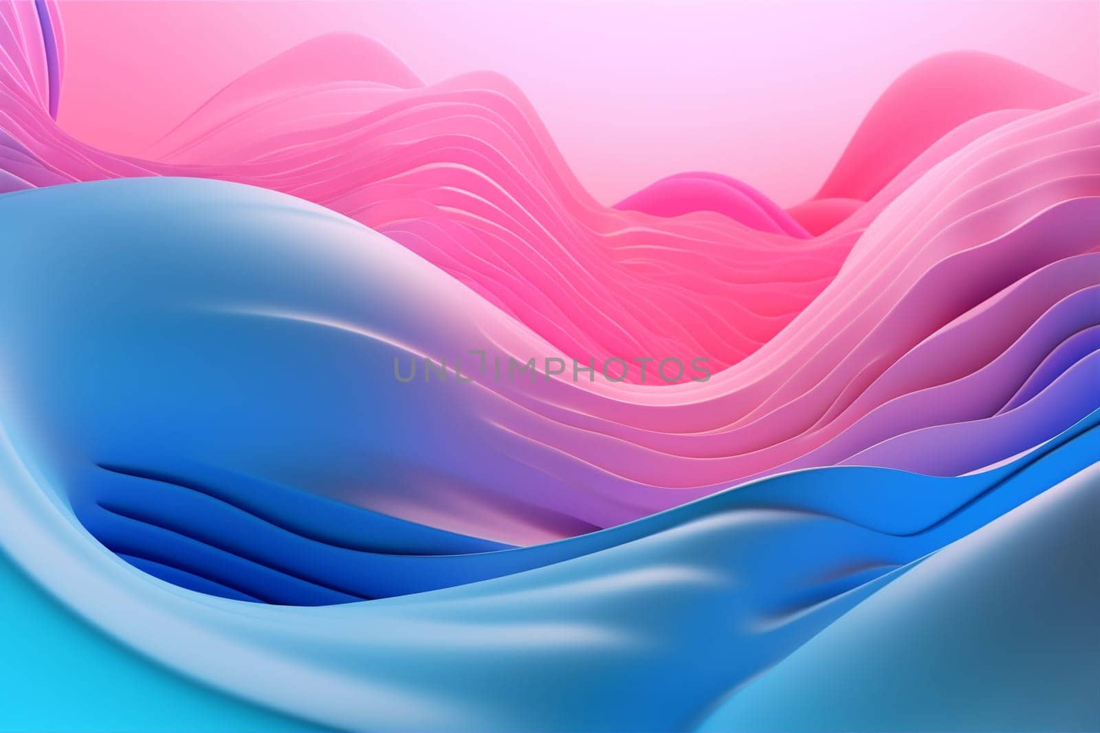 background decorative backdrop wavy colours pattern modern geometric neon flow digital banner. Generative AI. by SHOTPRIME