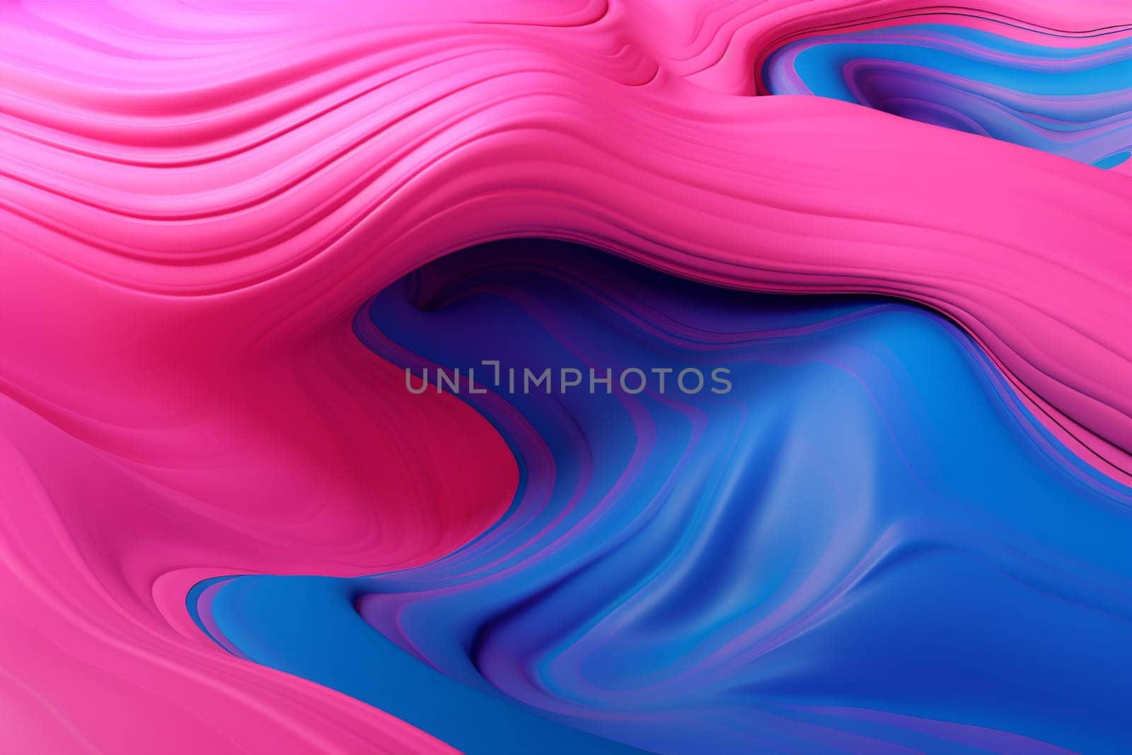 background colorful modern vibrant dynamic red wave curve abstract banner. Generative AI. by SHOTPRIME