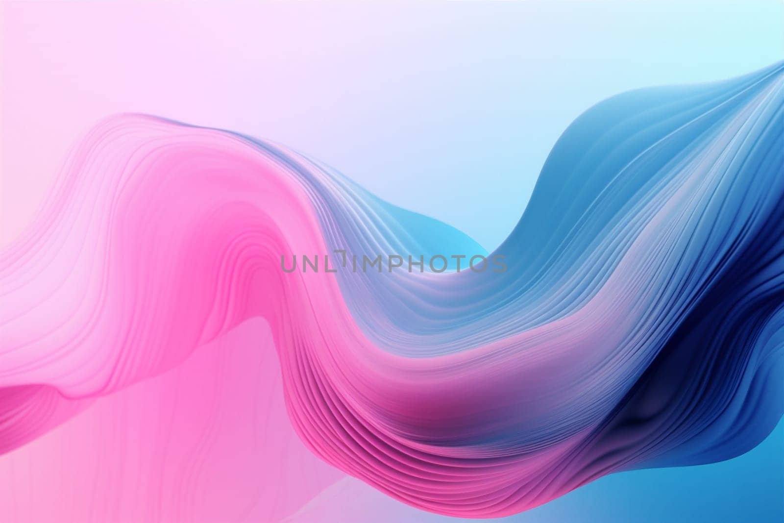 background element colours pattern shape blue blank flow gradient wavy neon futuristic art curve liquid decorative digital wave modern graphic. Generative AI.