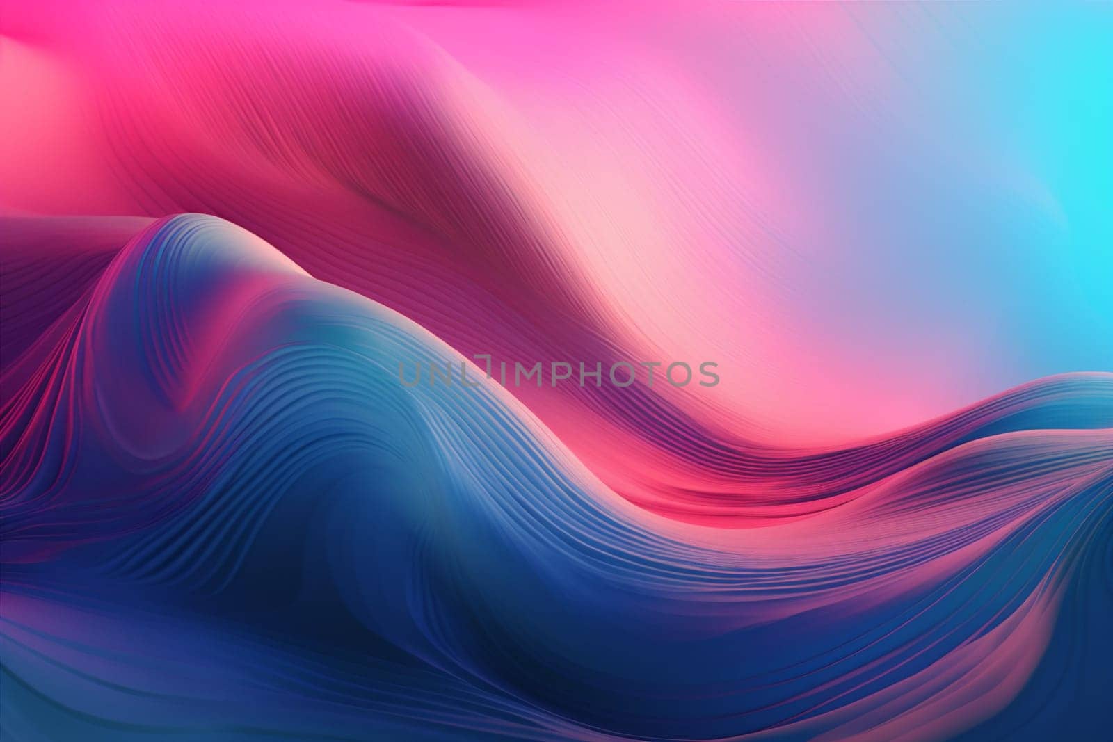 background futuristic pattern gradient banner modern light element wavy art. Generative AI.