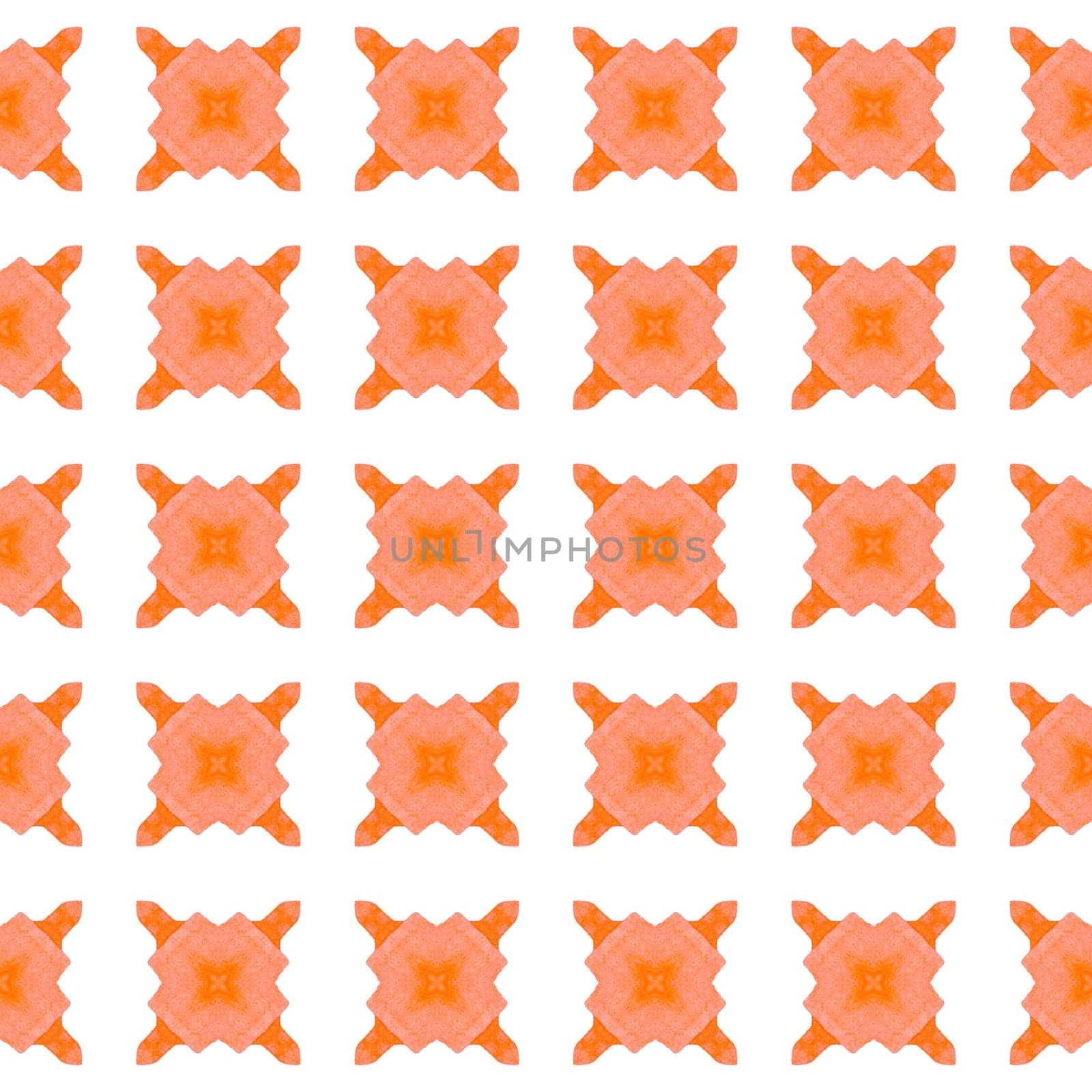 Striped hand drawn design. Orange classic boho chic summer design. Repeating striped hand drawn border. Textile ready fresh print, swimwear fabric, wallpaper, wrapping.