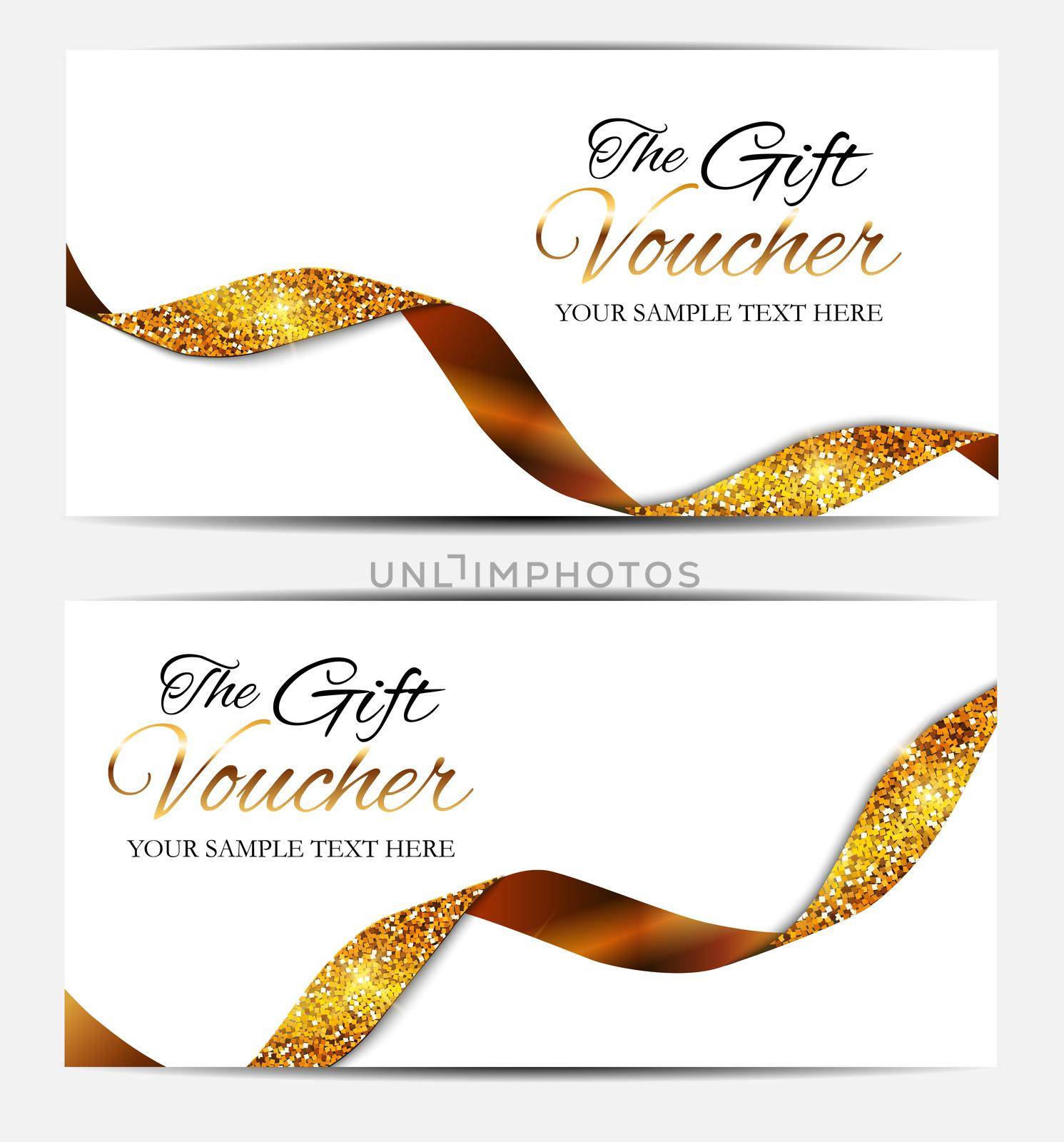 Luxury Members, Gift Card Template for your Business Vector Illustration EPS10