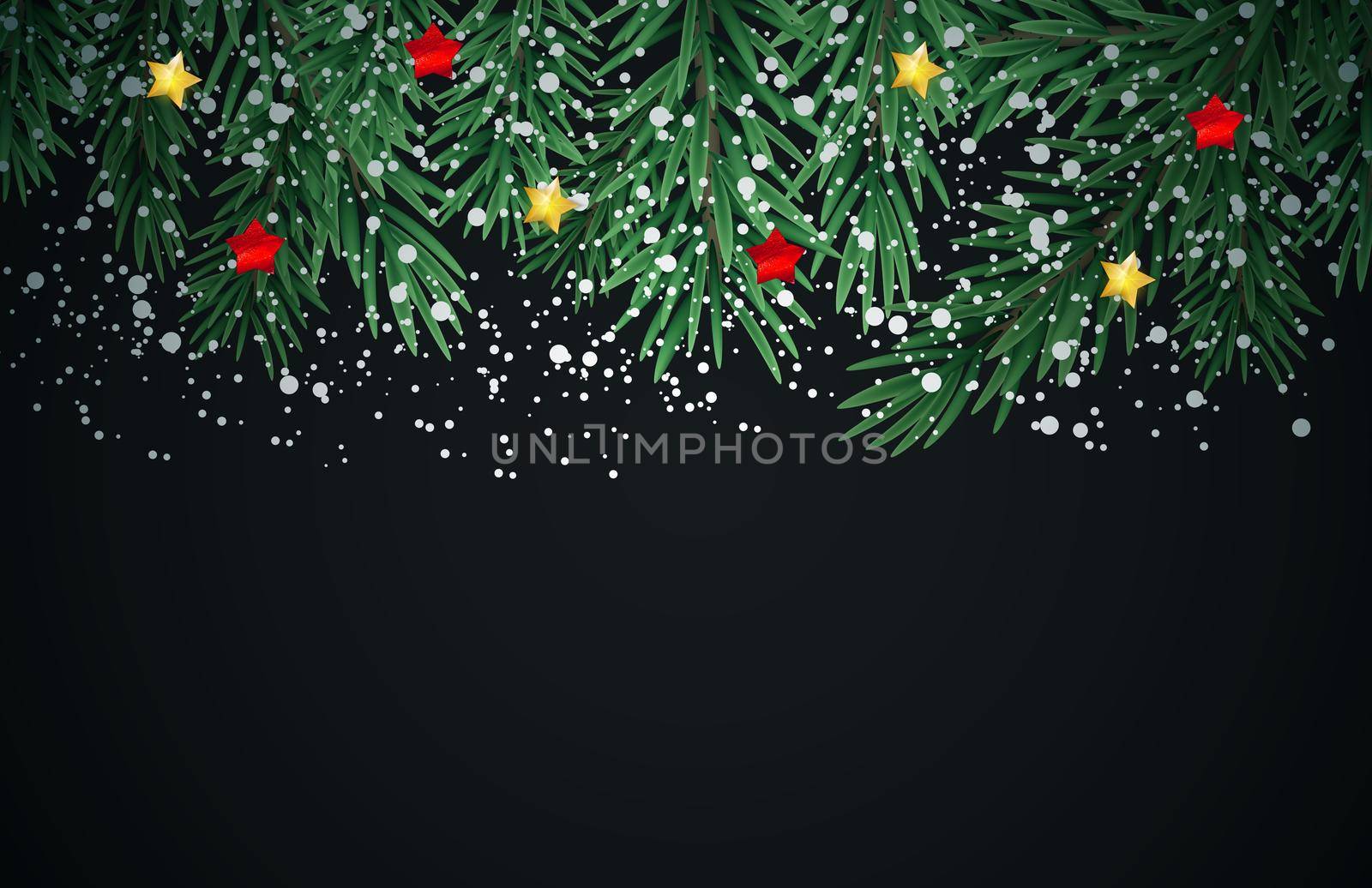 Merry Christmas and New Year Background. Vector Illustration EPS10