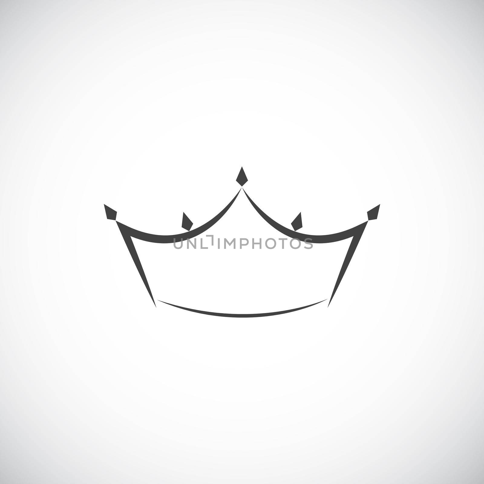 Princess Crown Icon. Vector Illustration. by yganko