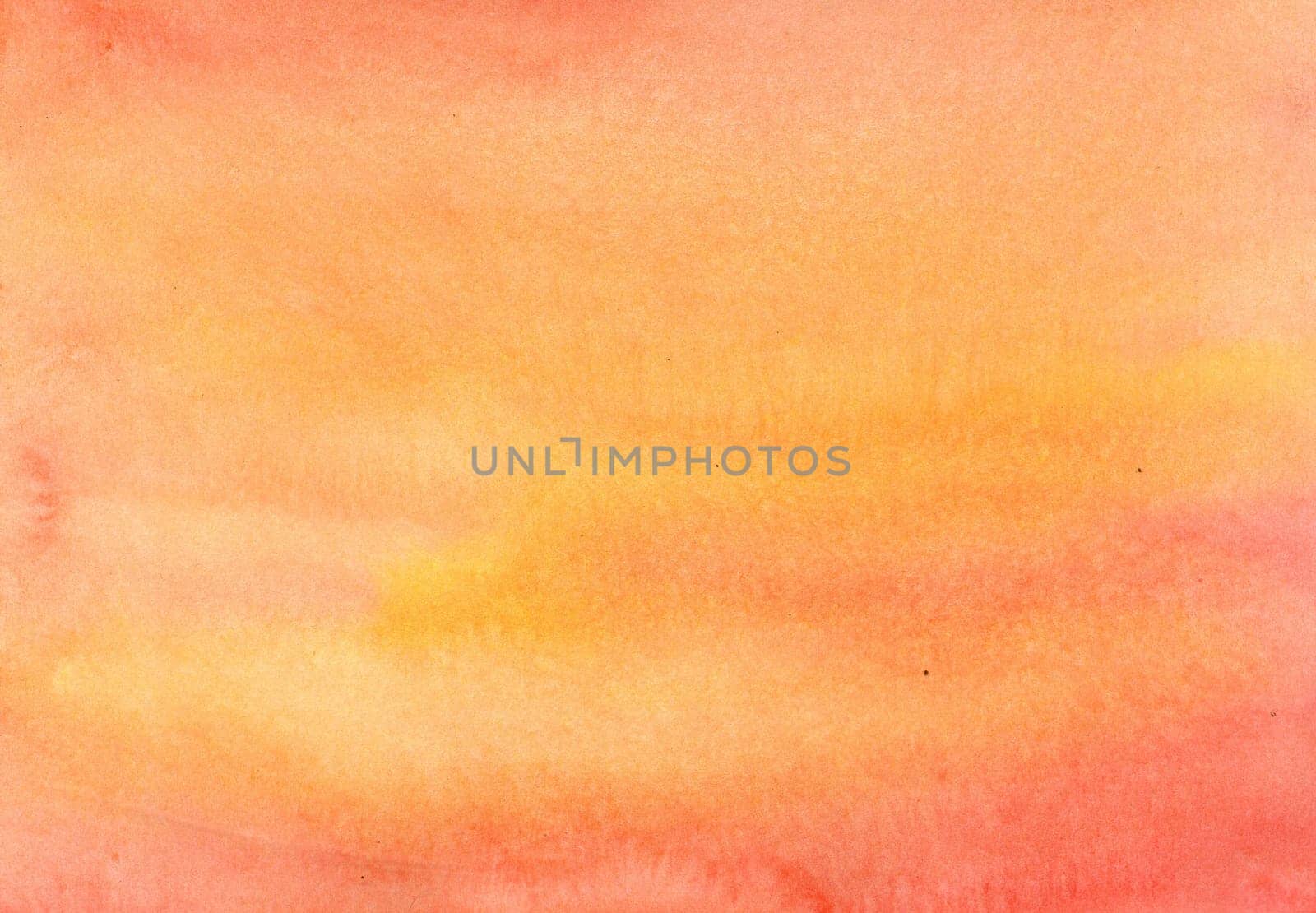 orange hand-drawn watercolor background Hight quality