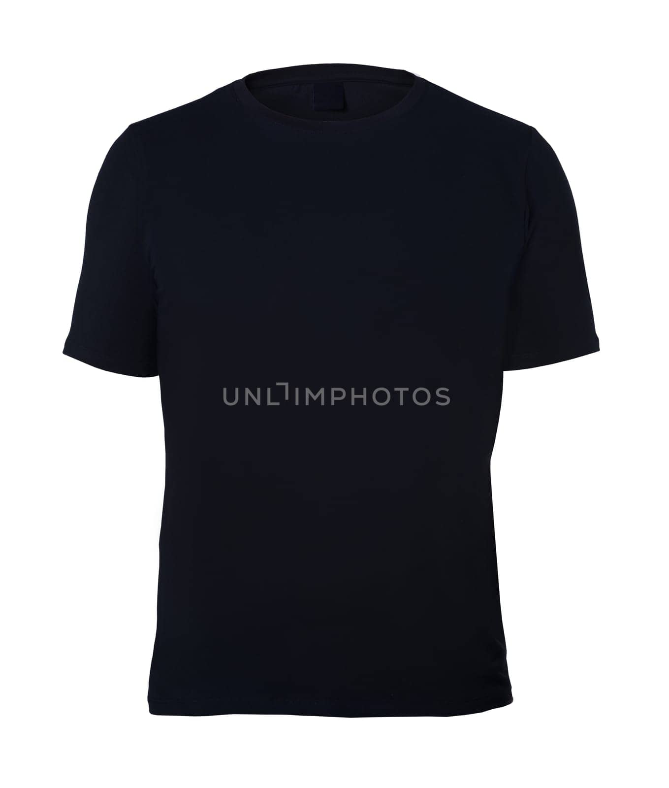 A black T-shirt isolated on white by A_Karim