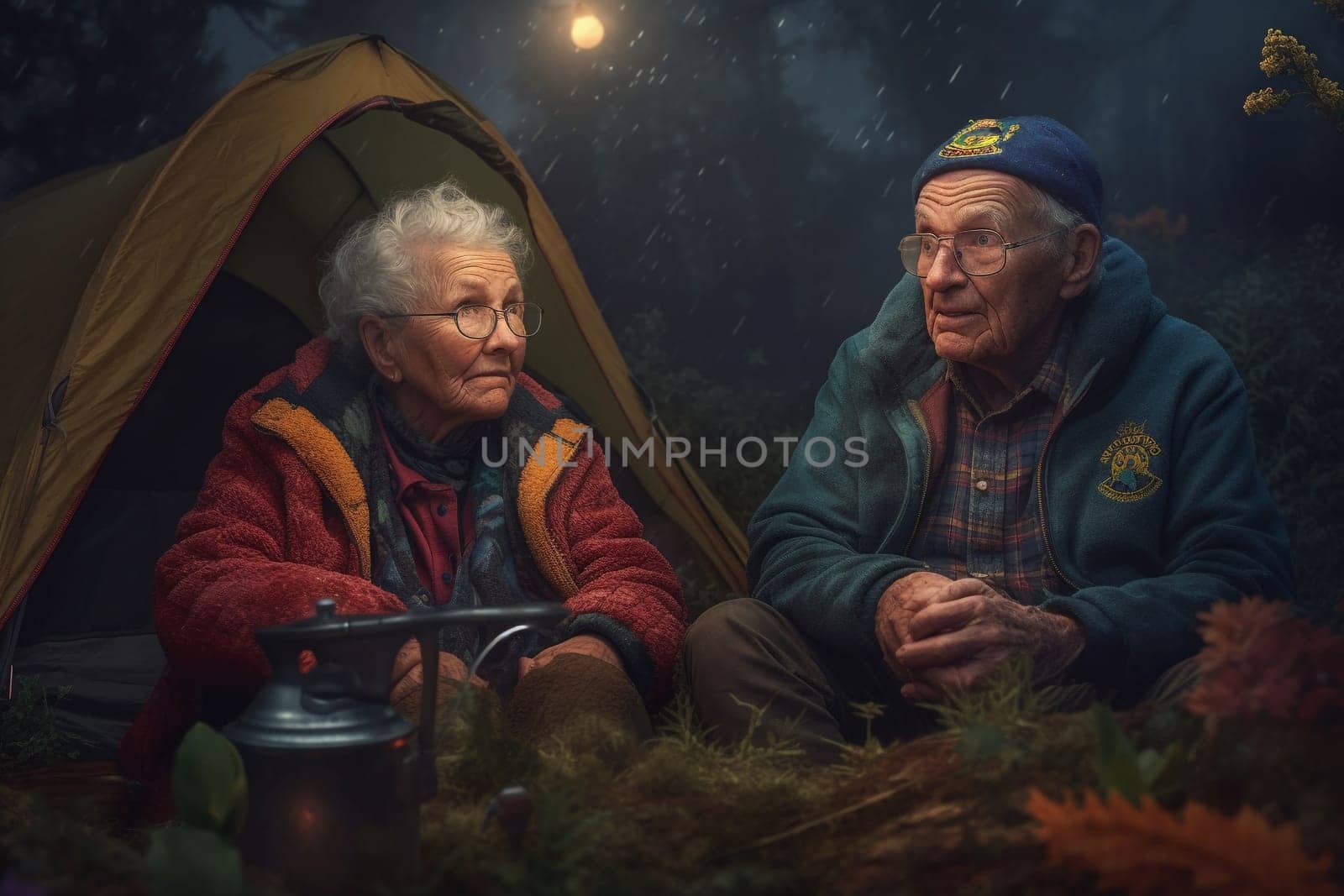 Old people healthy lifestyles, Gym, Fitness, doing sport, Elderly, people hiking and happy fitness , relax trekking together. Health, wellness , sport active lifestyle motivation with cardio