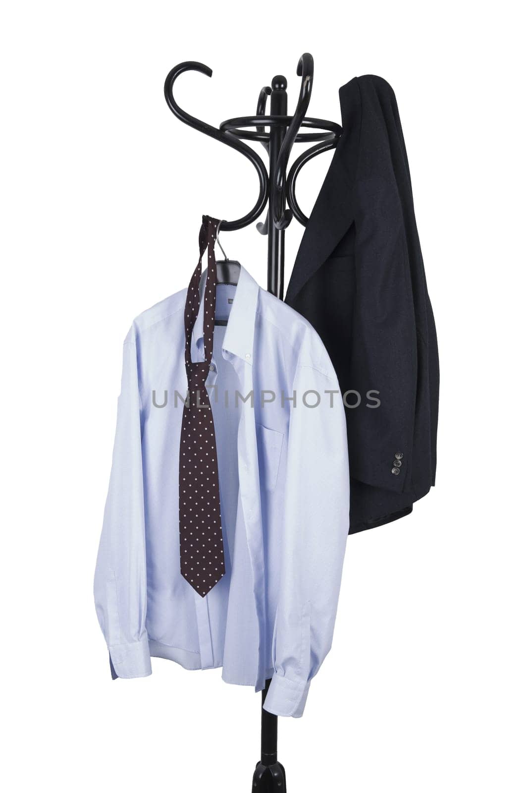 men's clothing on a coat rack by sergiodv