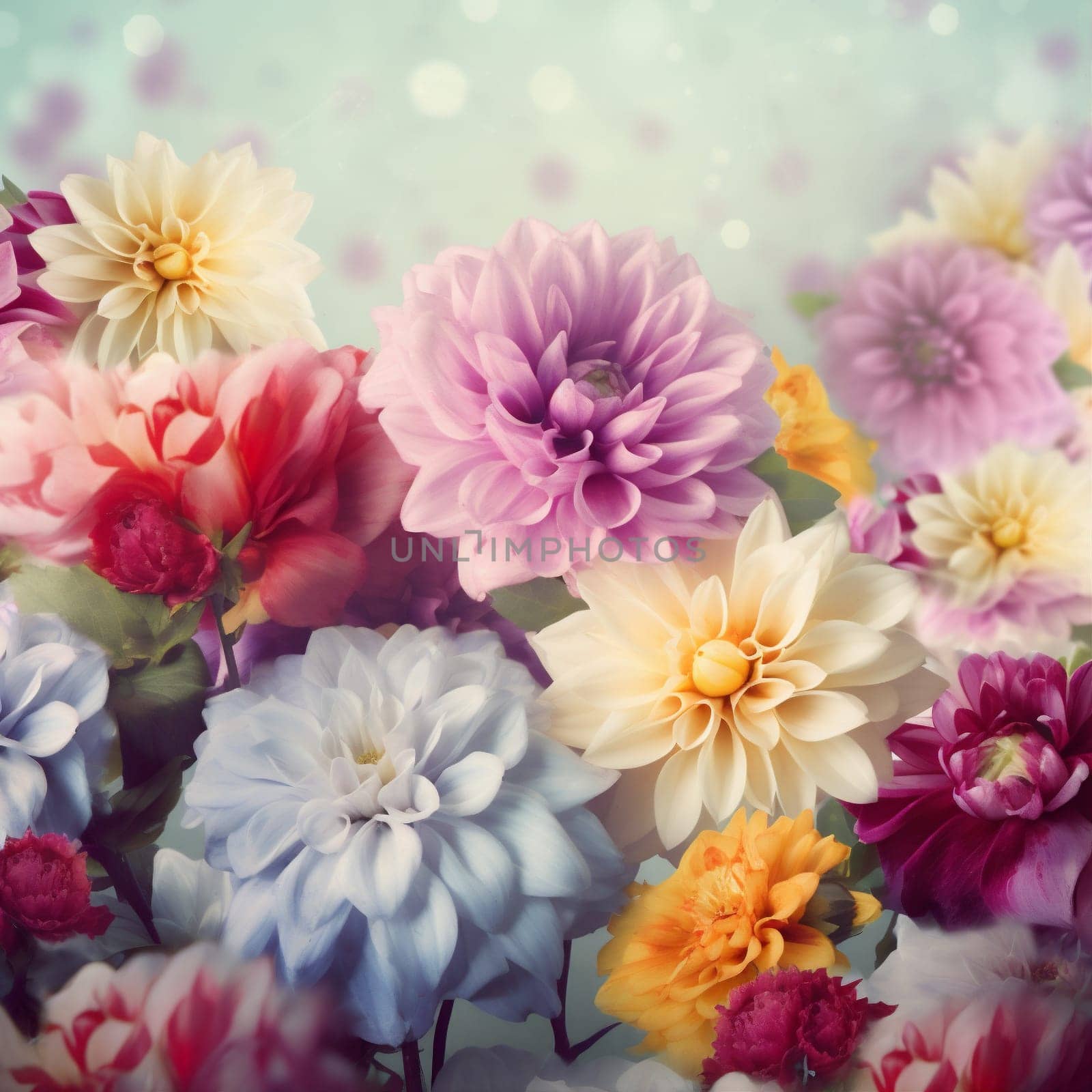 peonies watercolor design valentine color romance background pastel blossom spring flower. Generative AI. by SHOTPRIME