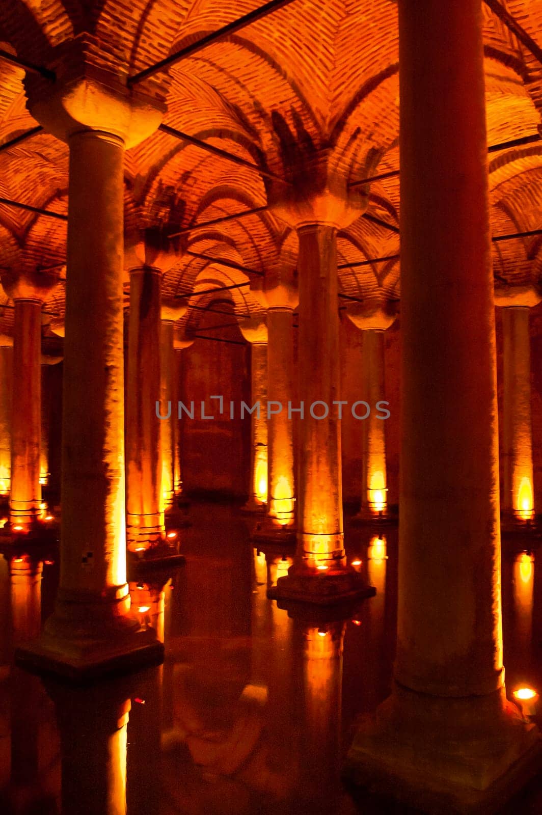 Basilica Cistern in Istanbul, Turkey