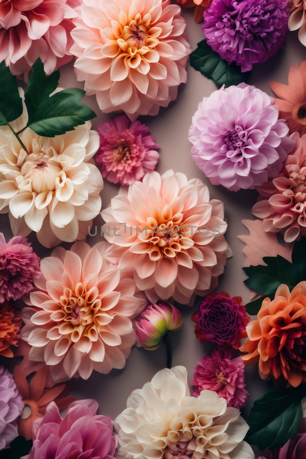 blossom spring design peonies valentine background color flower pastel watercolor petal. Generative AI. by SHOTPRIME